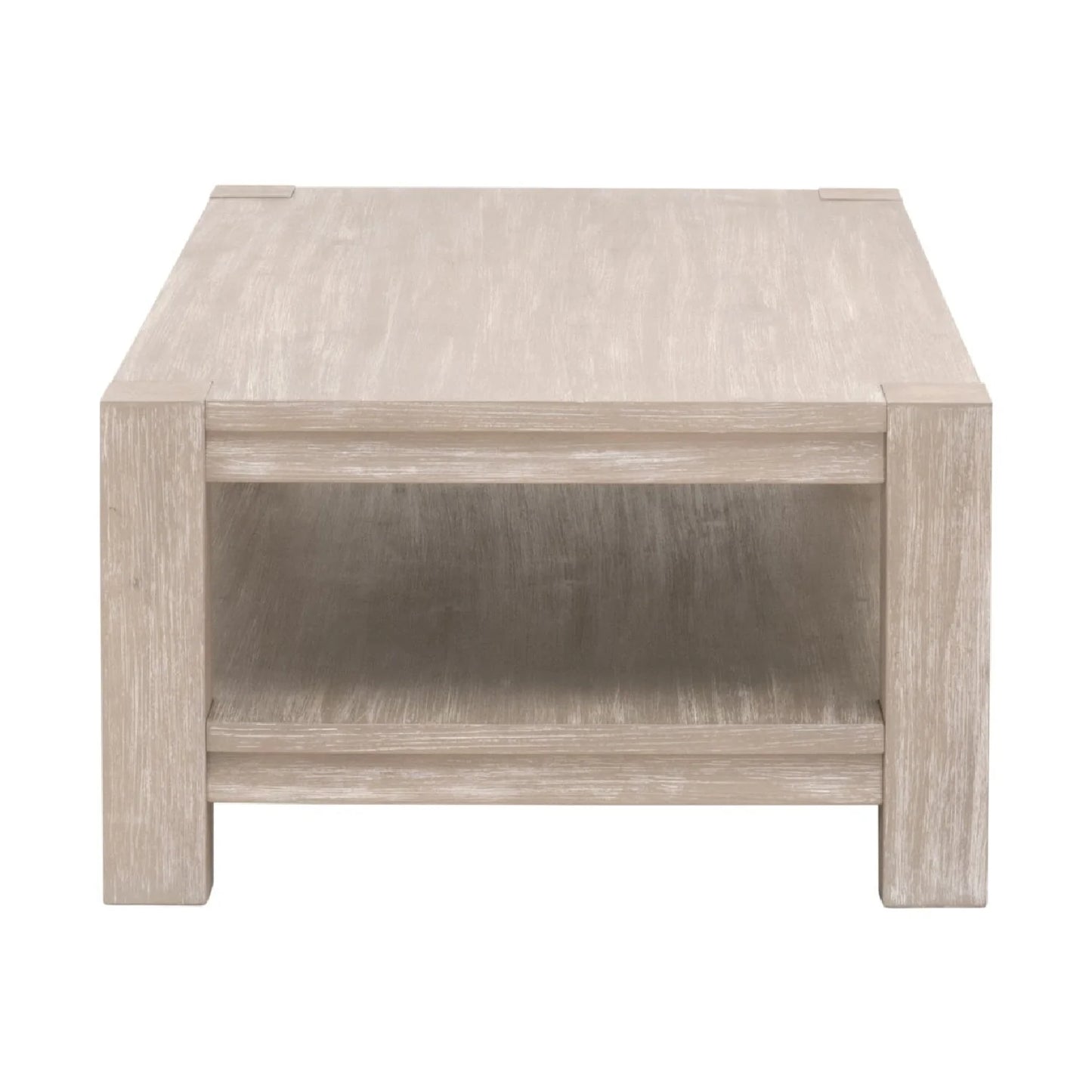 Luxury Adler Acacia Wooden Coffee Table Modern Italian Style for Villa