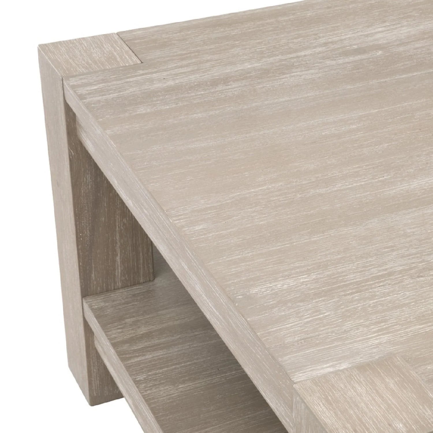 Luxury Adler Acacia Wooden Coffee Table Modern Italian Style for Villa