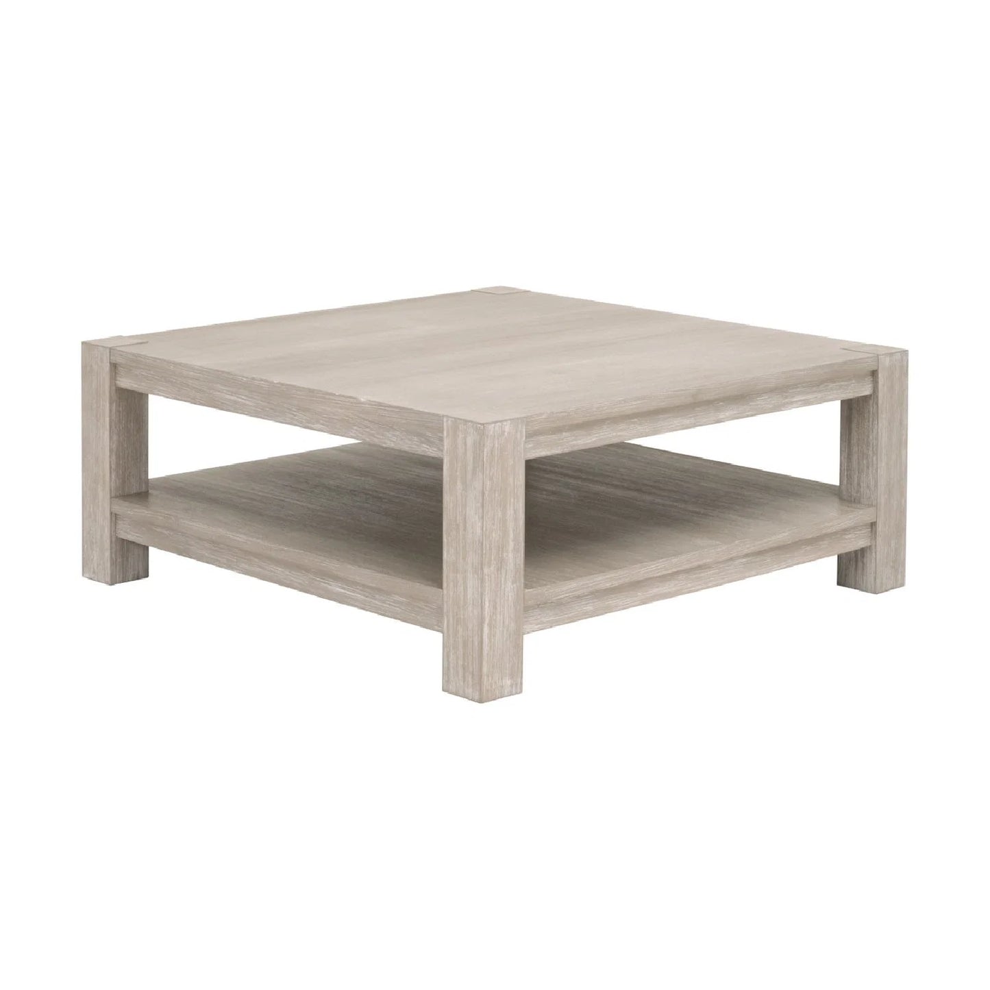 Luxury Adler Acacia Wooden Coffee Table Modern Italian Style for Villa
