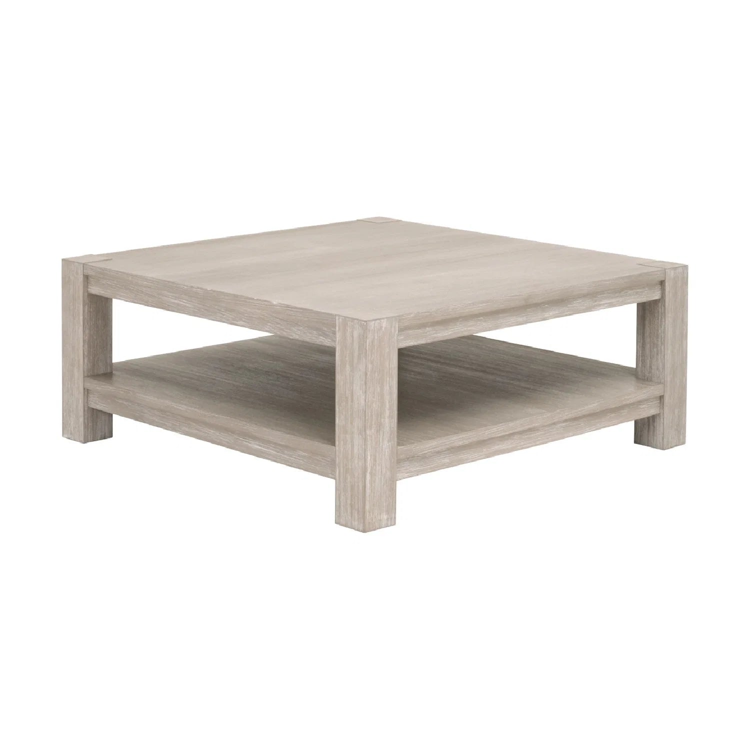 Luxury Adler Acacia Wooden Coffee Table Modern Italian Style for Villa