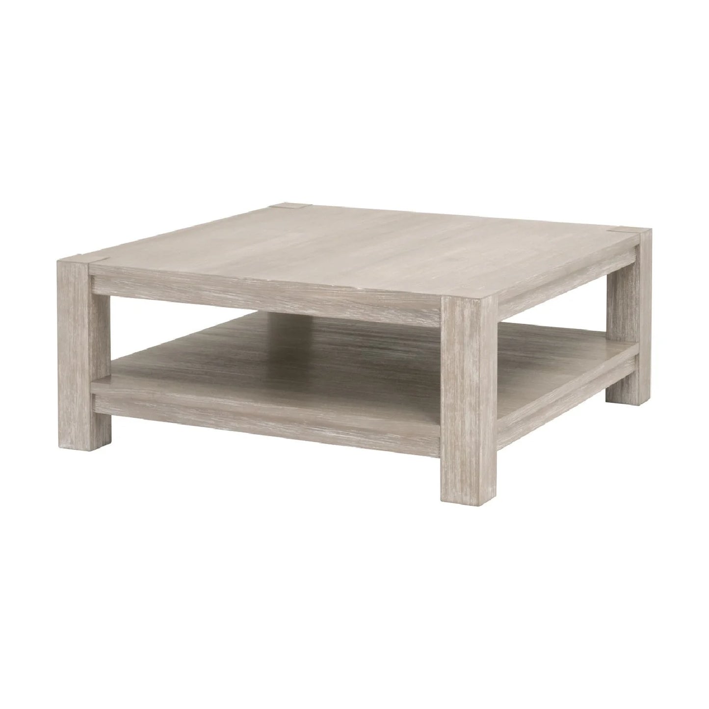 Luxury Adler Acacia Wooden Coffee Table Modern Italian Style for Villa