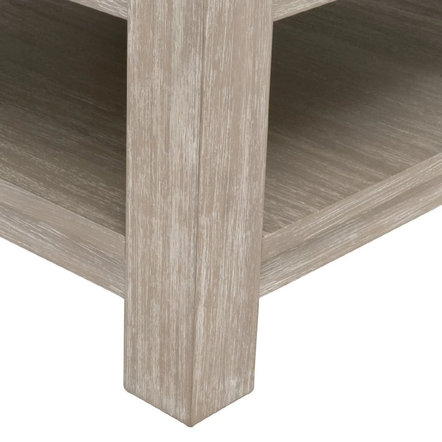 Luxury Adler Acacia Wooden Coffee Table Modern Italian Style for Villa