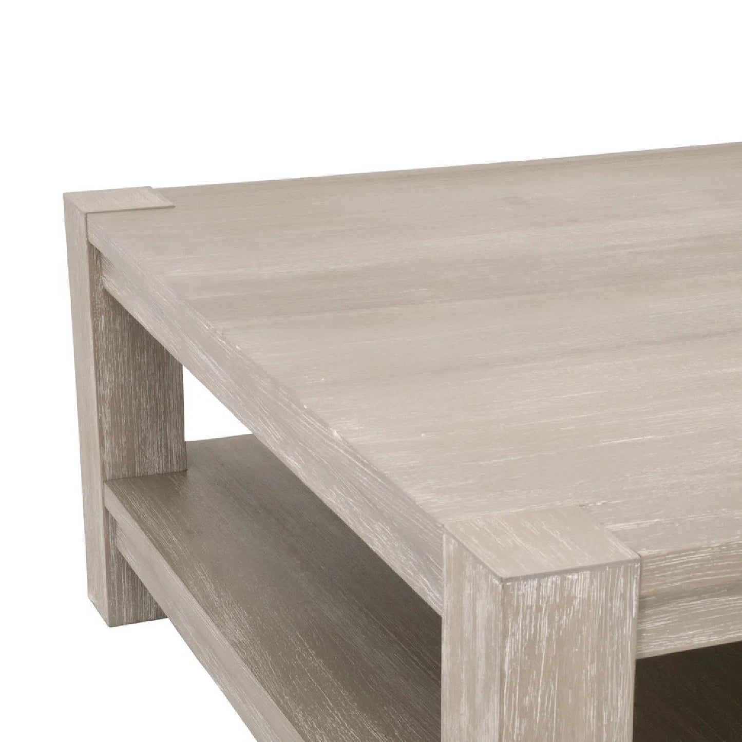 Luxury Adler Acacia Wooden Coffee Table Modern Italian Style for Villa