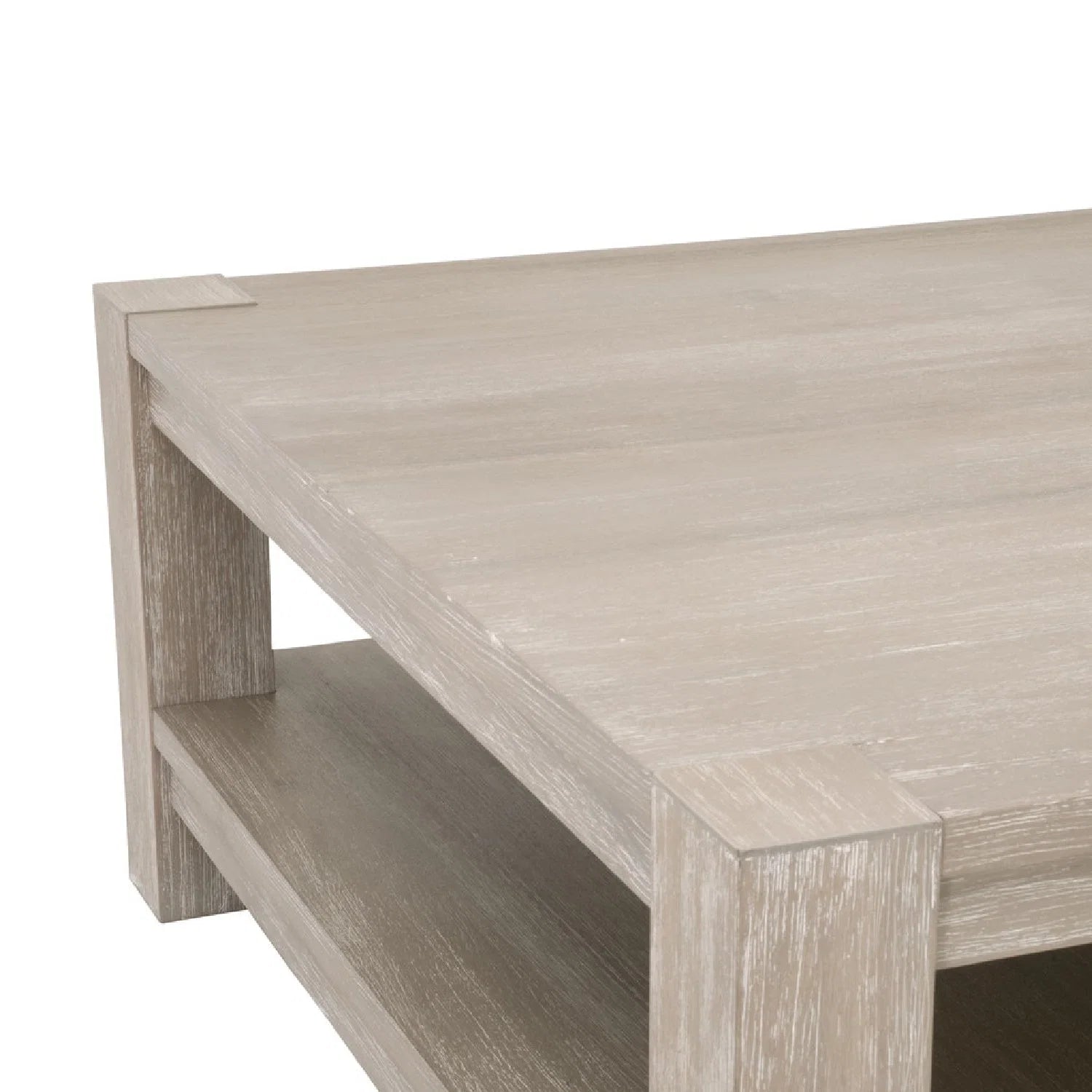 Luxury Adler Acacia Wooden Coffee Table Modern Italian Style for Villa