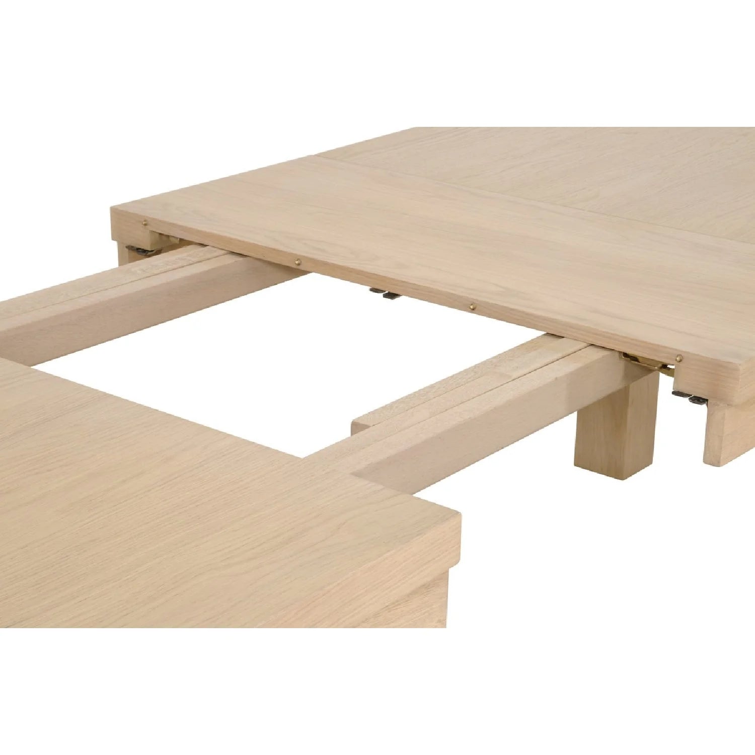 Luxury Adler Oak Extendable Dining Table Modern Italian Style for Villa