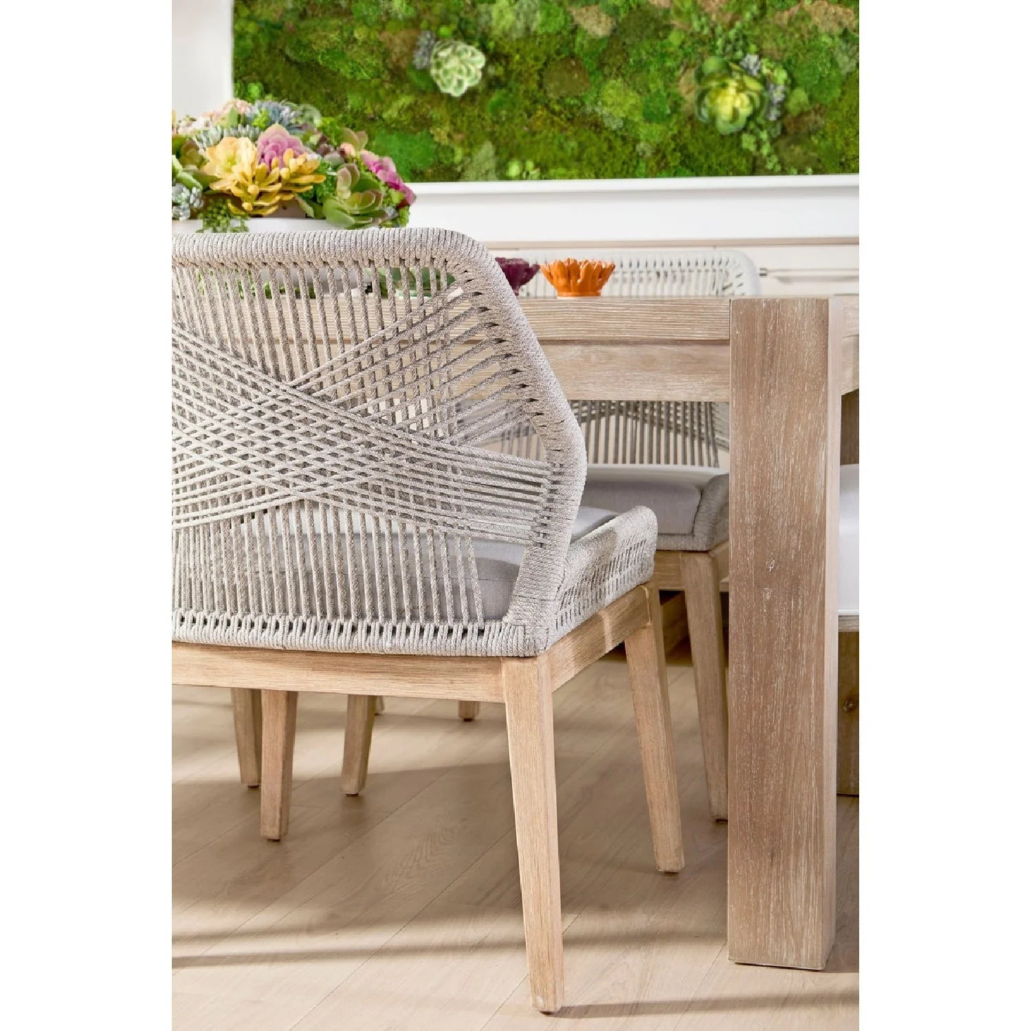 Luxury Adler Oak Extendable Dining Table Modern Italian Style for Villa