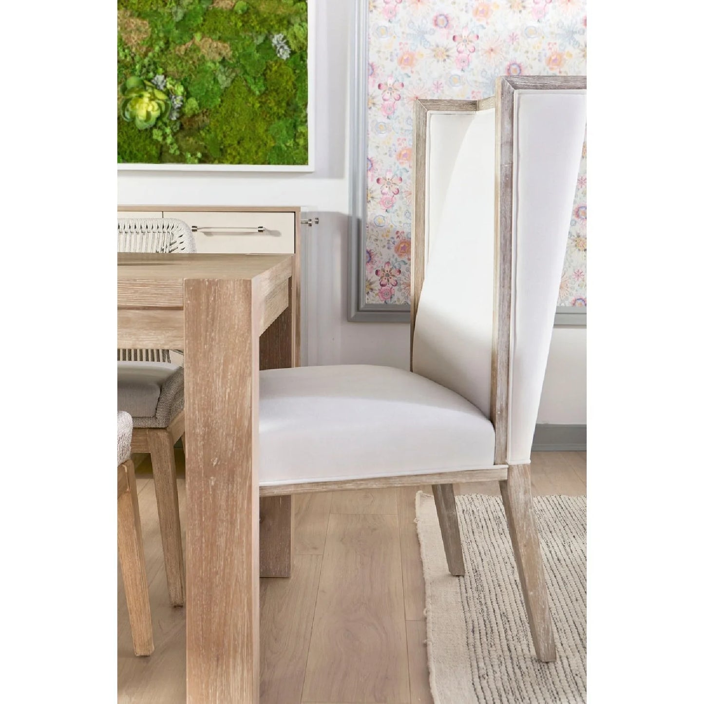Luxury Adler Oak Extendable Dining Table Modern Italian Style for Villa