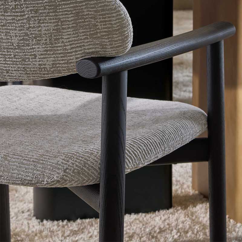 Luxury Afra Dining Chair Modern Italian Style for Villa