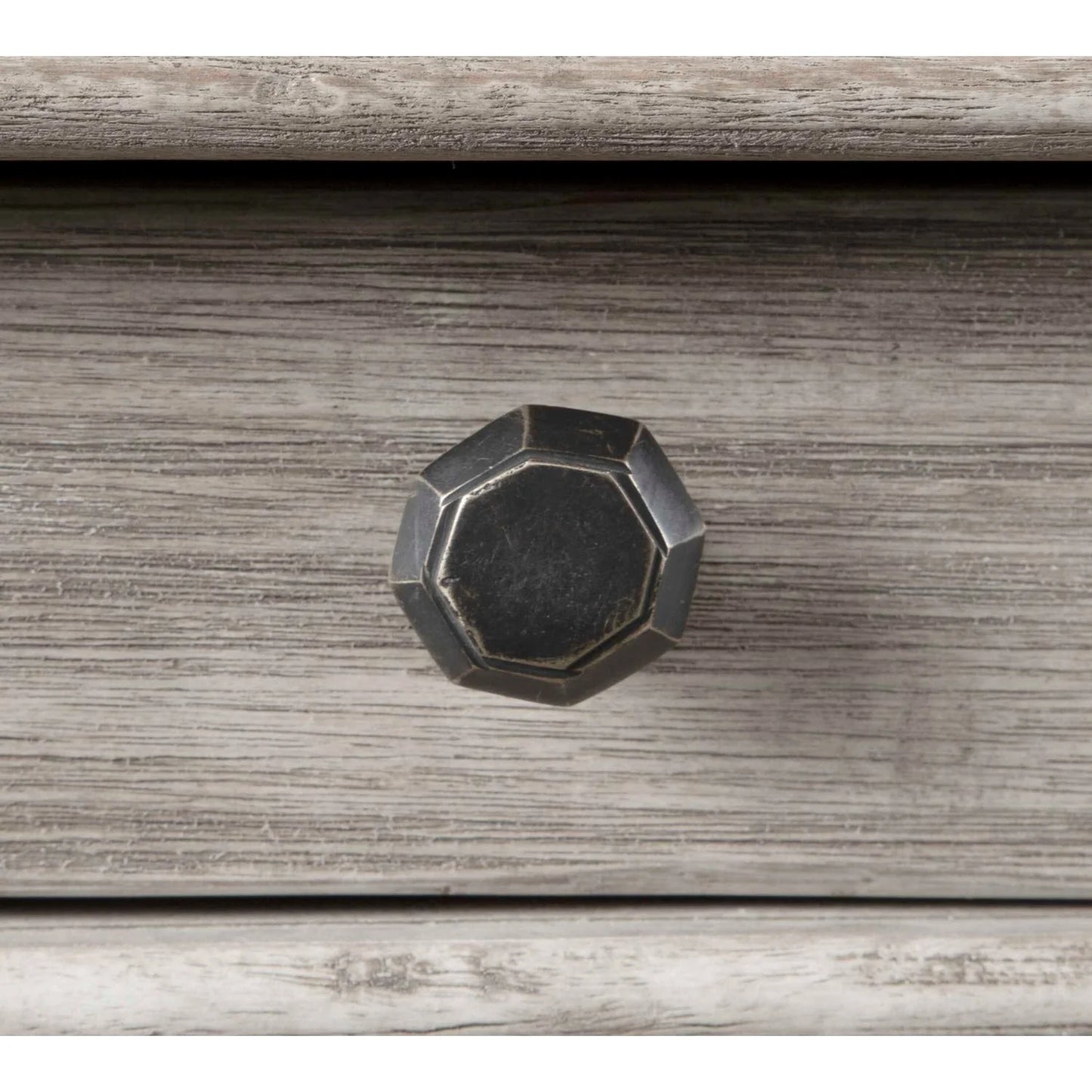 Luxury Aged White 2-Drawer Modern Desk European Style for Villa