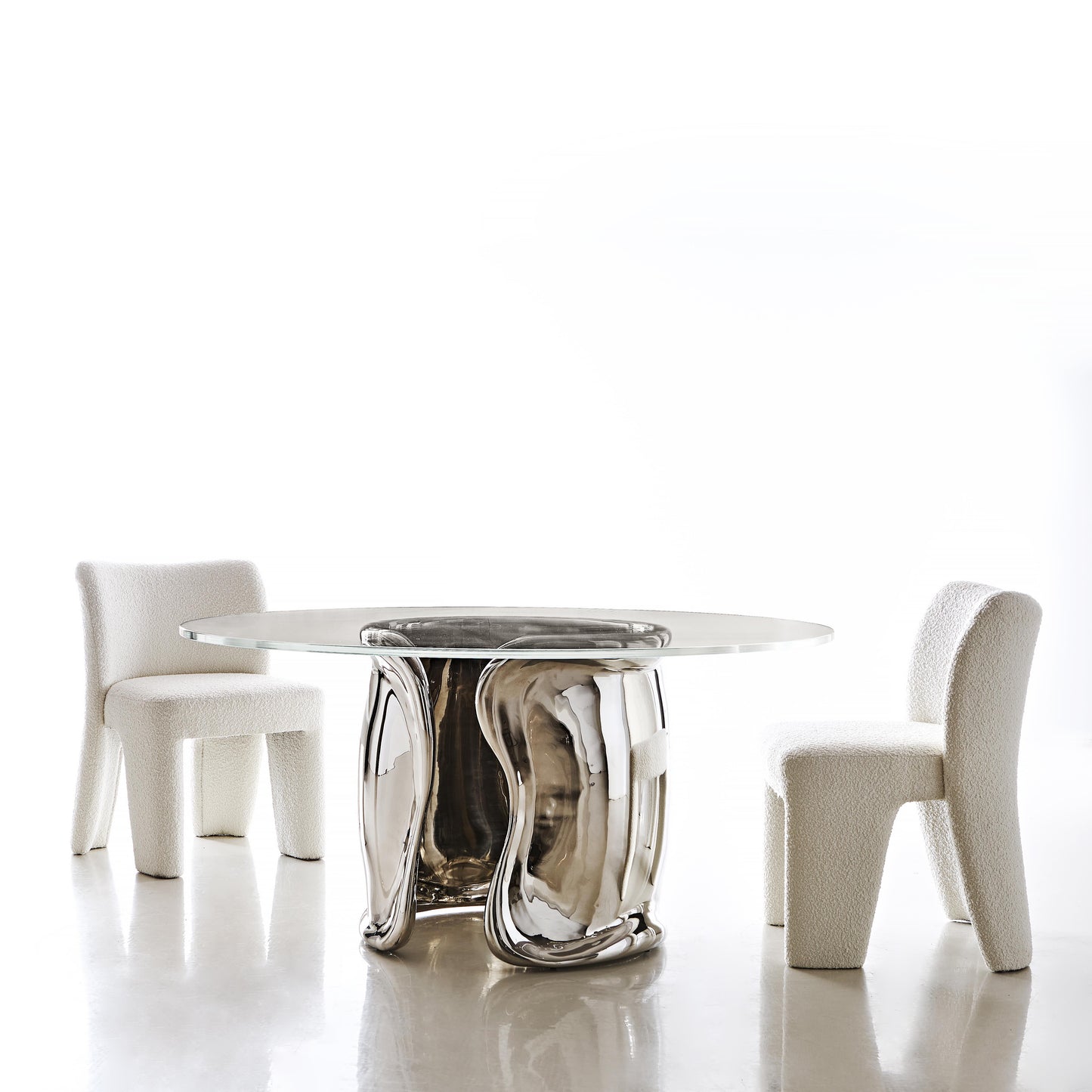 Luxury Agnès Dining Table Modern Italian Style for Villa