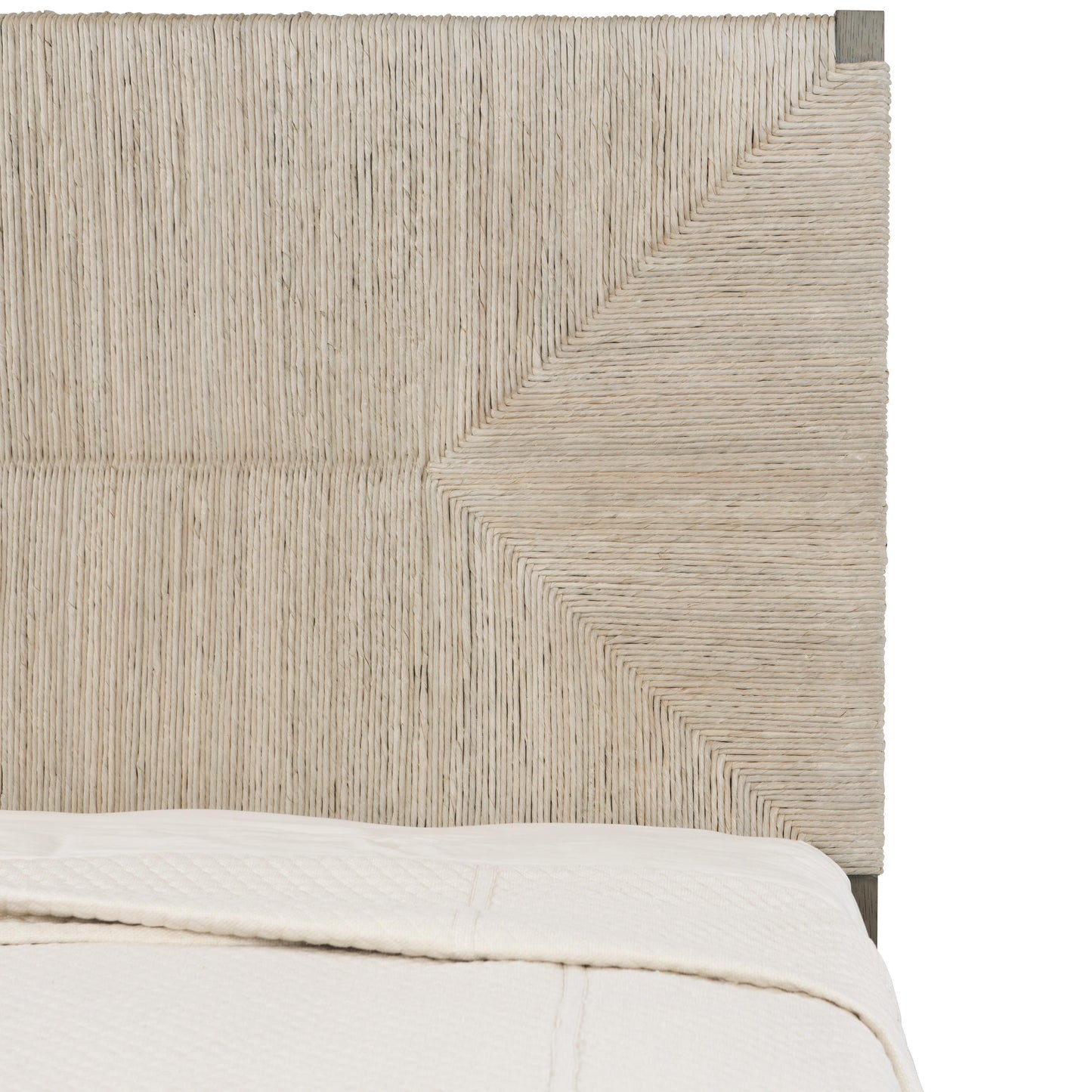 Luxury Alannis Fabric Panel Bed Modern Italian Style for Villa