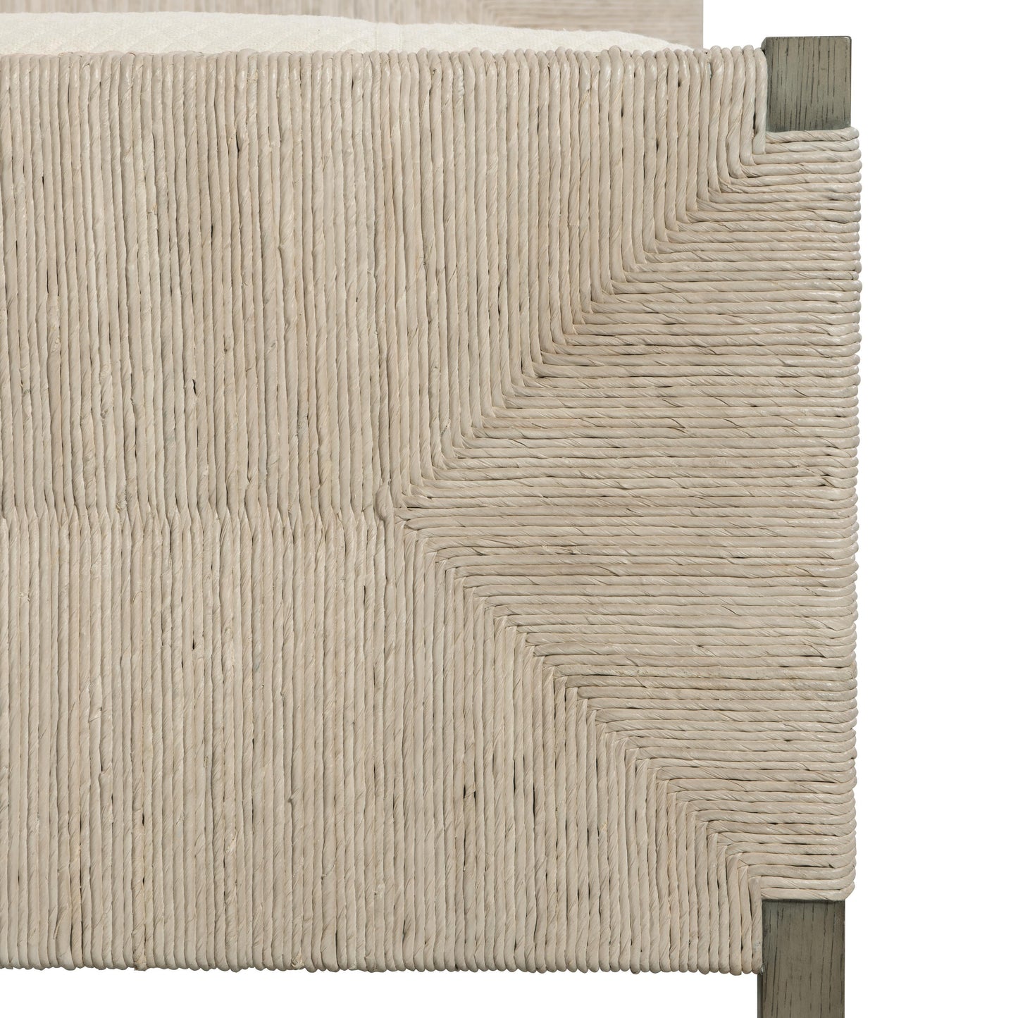 Luxury Alannis Fabric Panel Bed Modern Italian Style for Villa