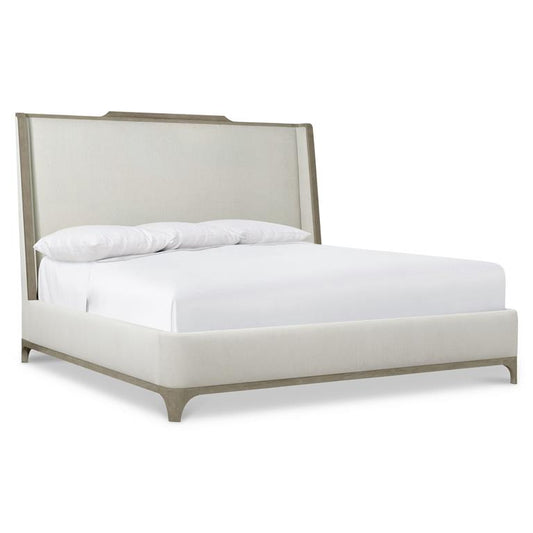 Luxury Albion Fabric Shelter Bed Modern Italian Style for Villa