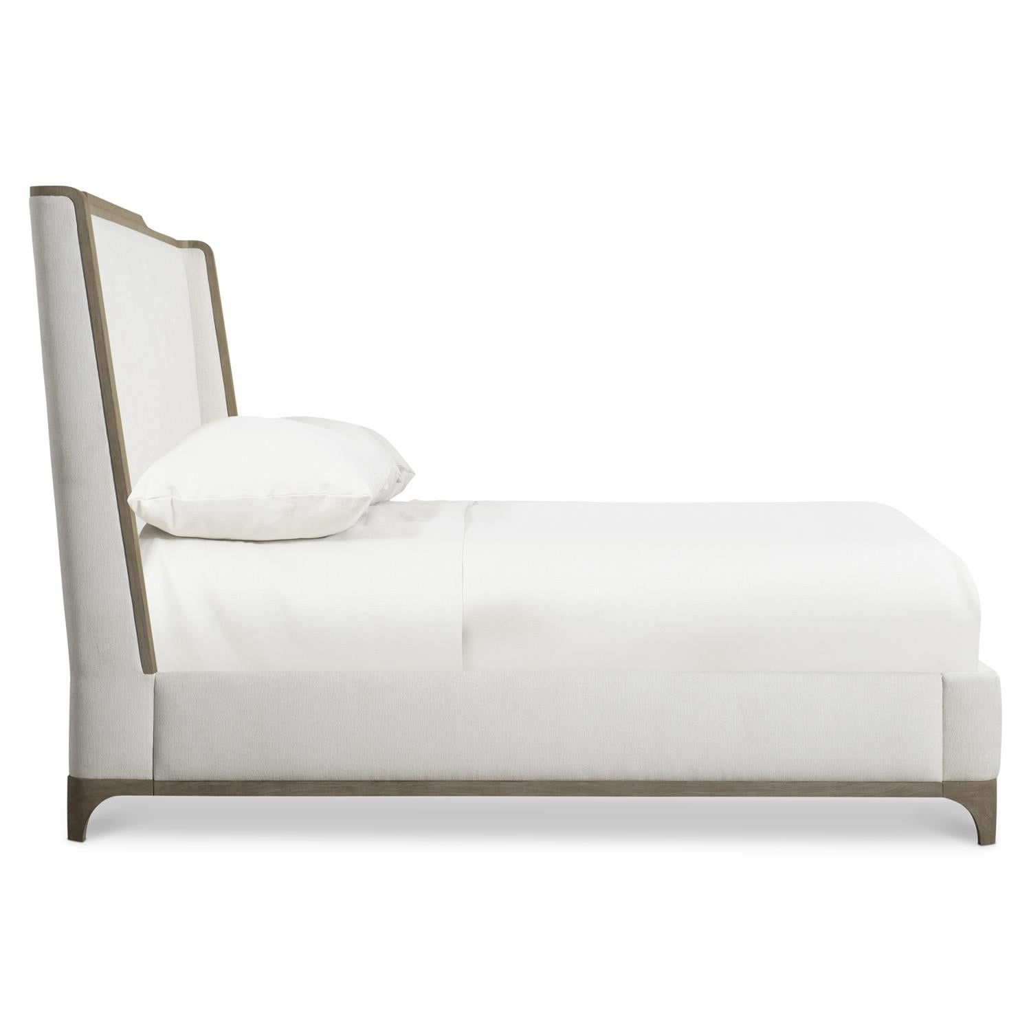 Luxury Albion Fabric Shelter Bed Modern Italian Style for Villa
