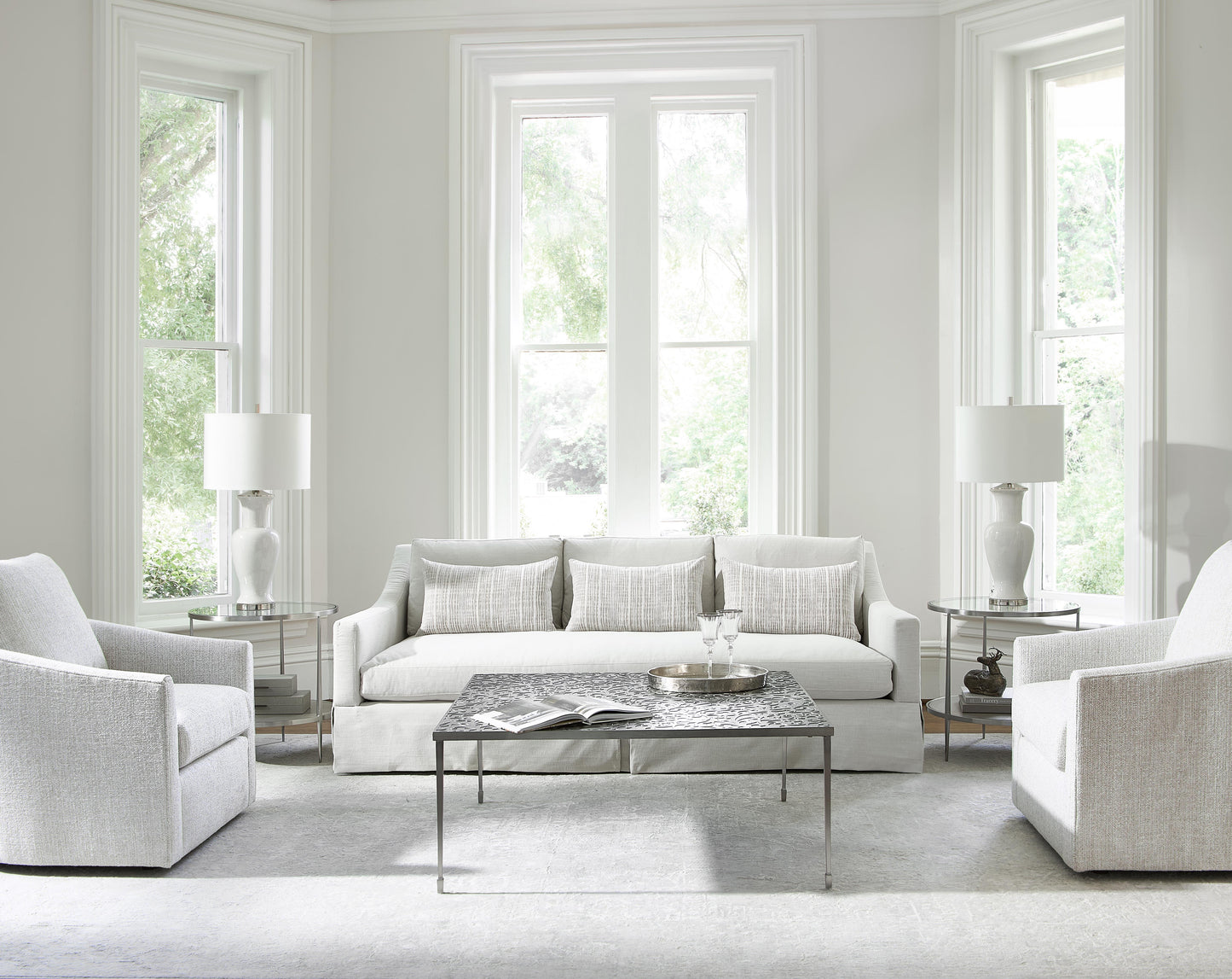 Luxury Albion Fabric Sofa Modern Italian Style for Villa