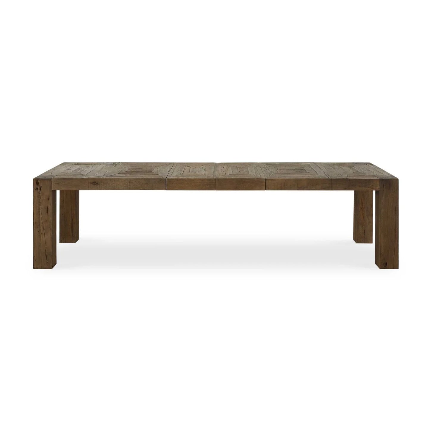 Luxury Aldan Natural Wood Dining Table Modern Italian Style for Villa