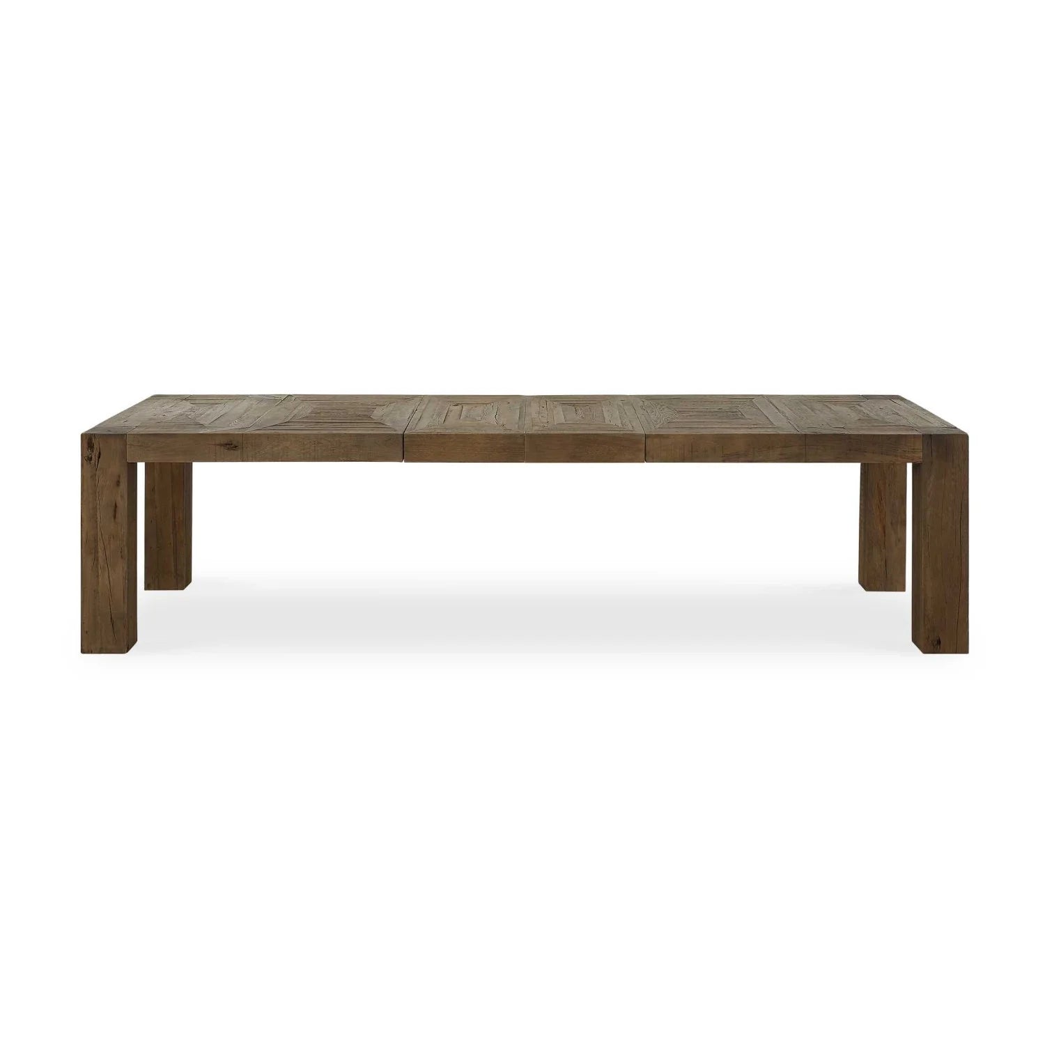 Luxury Aldan Natural Wood Dining Table Modern Italian Style for Villa