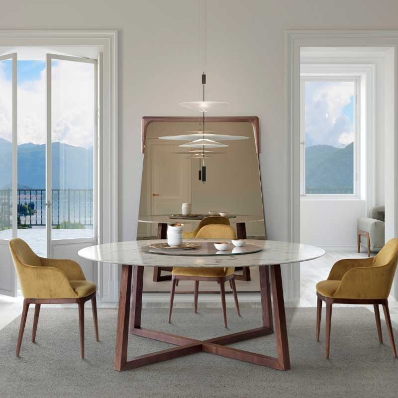 Luxury Aliante Dining Table Modern Italian Style for Villa