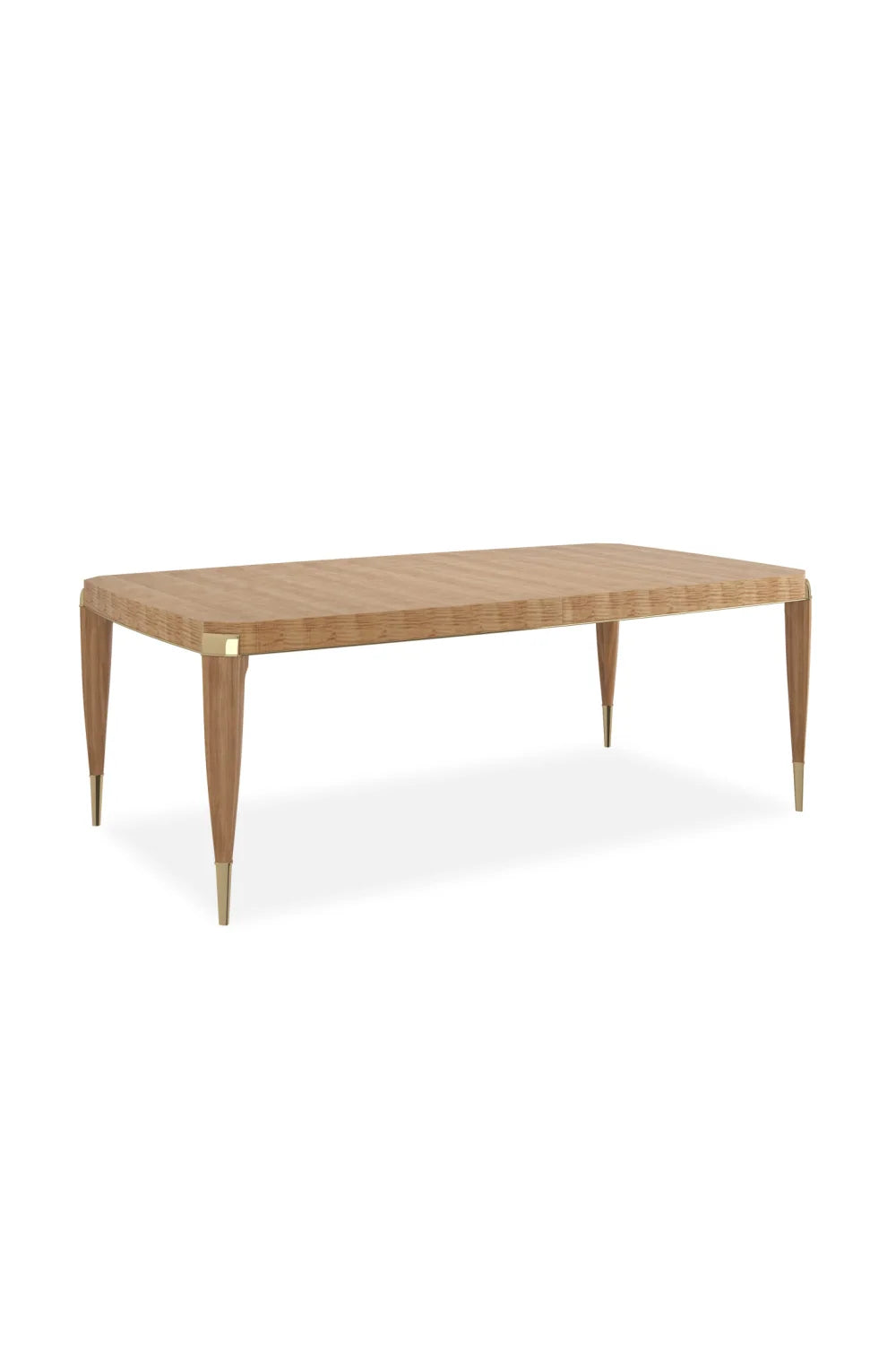 Luxury All Trimmed Out Extendable Dining Table Modern Italian Style for Villa