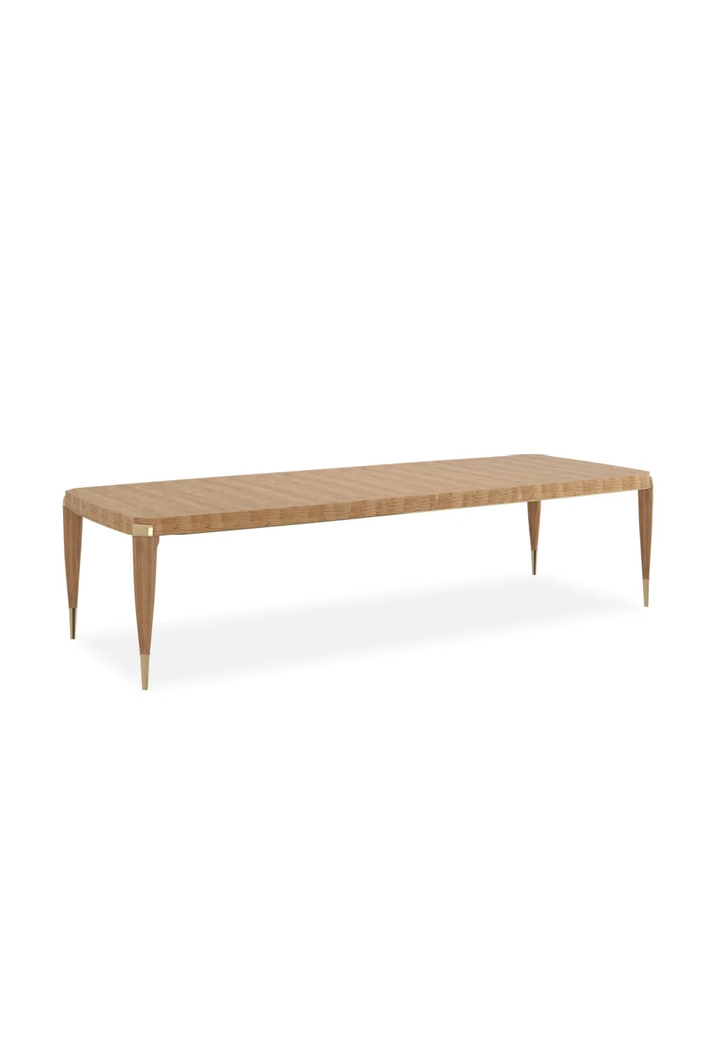 Luxury All Trimmed Out Extendable Dining Table Modern Italian Style for Villa