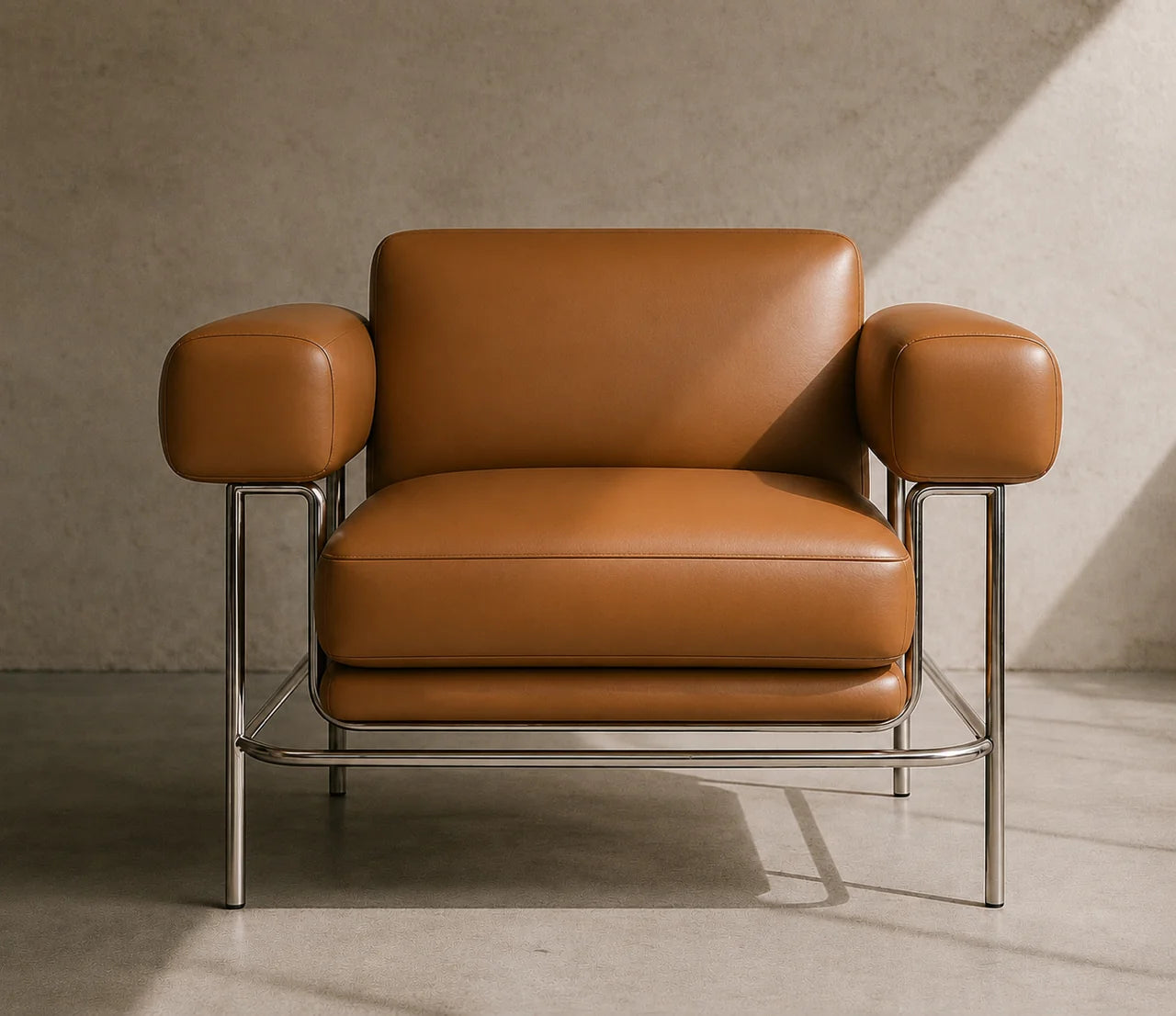 Luxury Alpine White Fabric Accent Chair Modern Italian Style for Villa