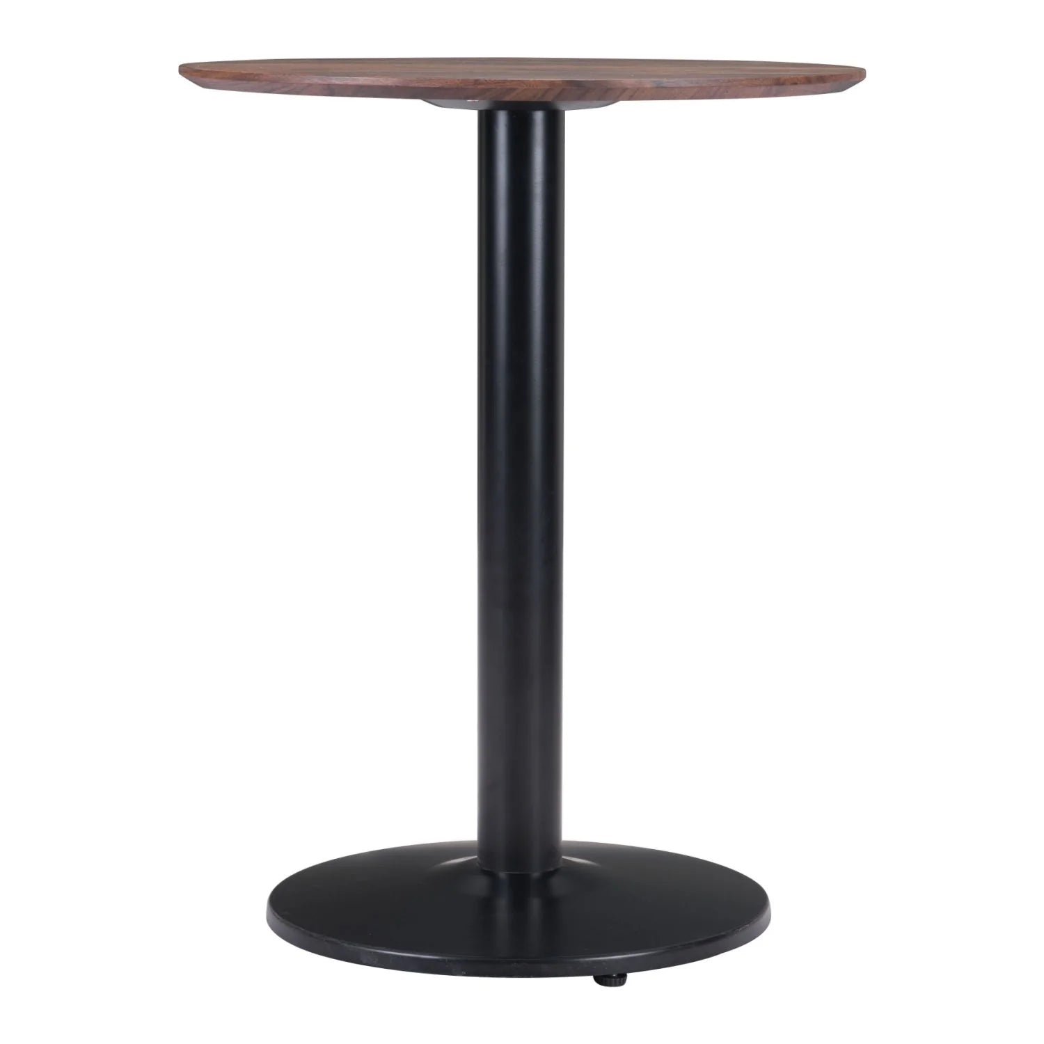 Luxury Alto Round Brown Wooden Bistro Table Modern Italian Style for Villa