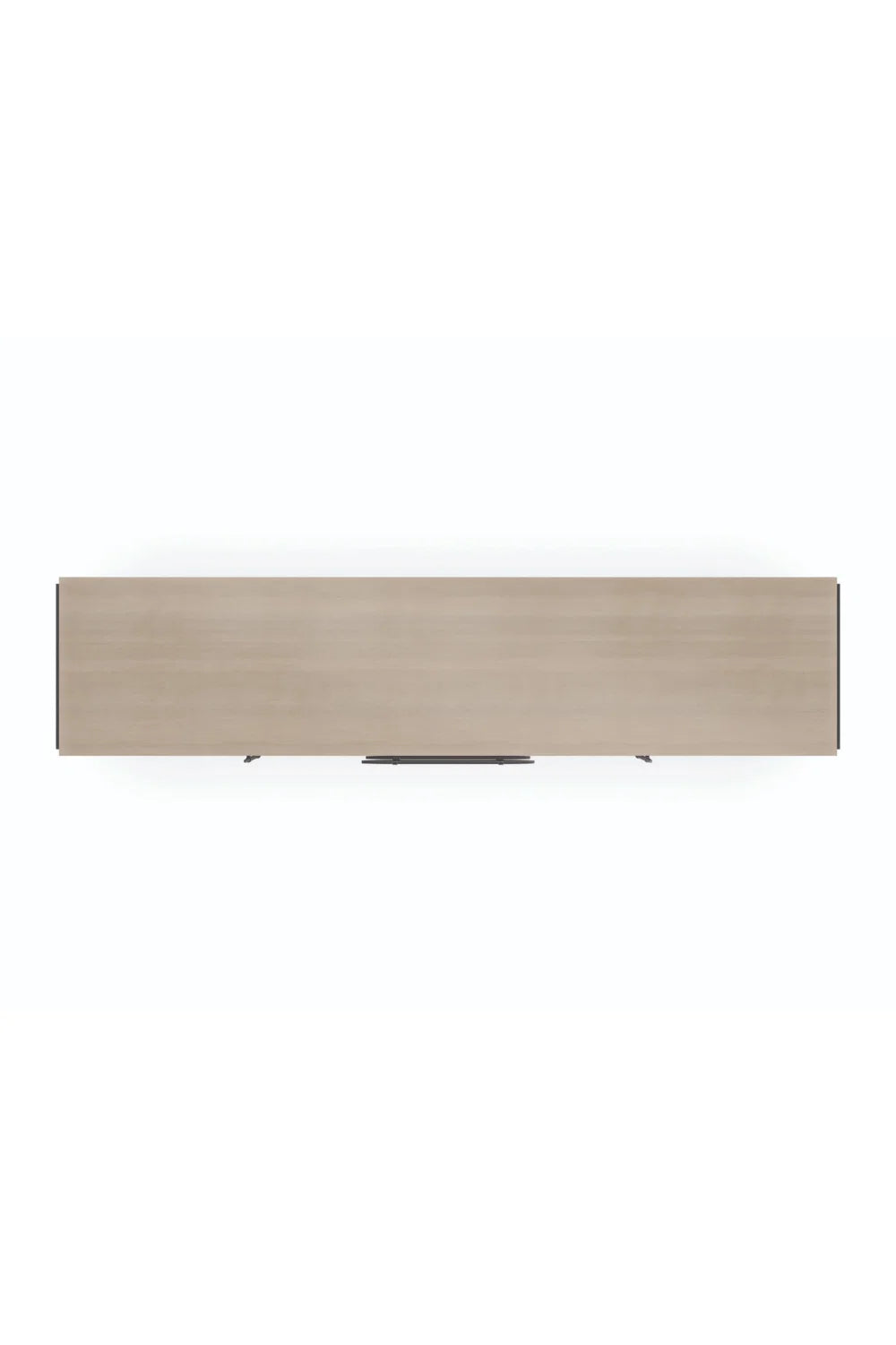 Luxury Amber Silverleaf 2-Door Sideboard European Style for Villa