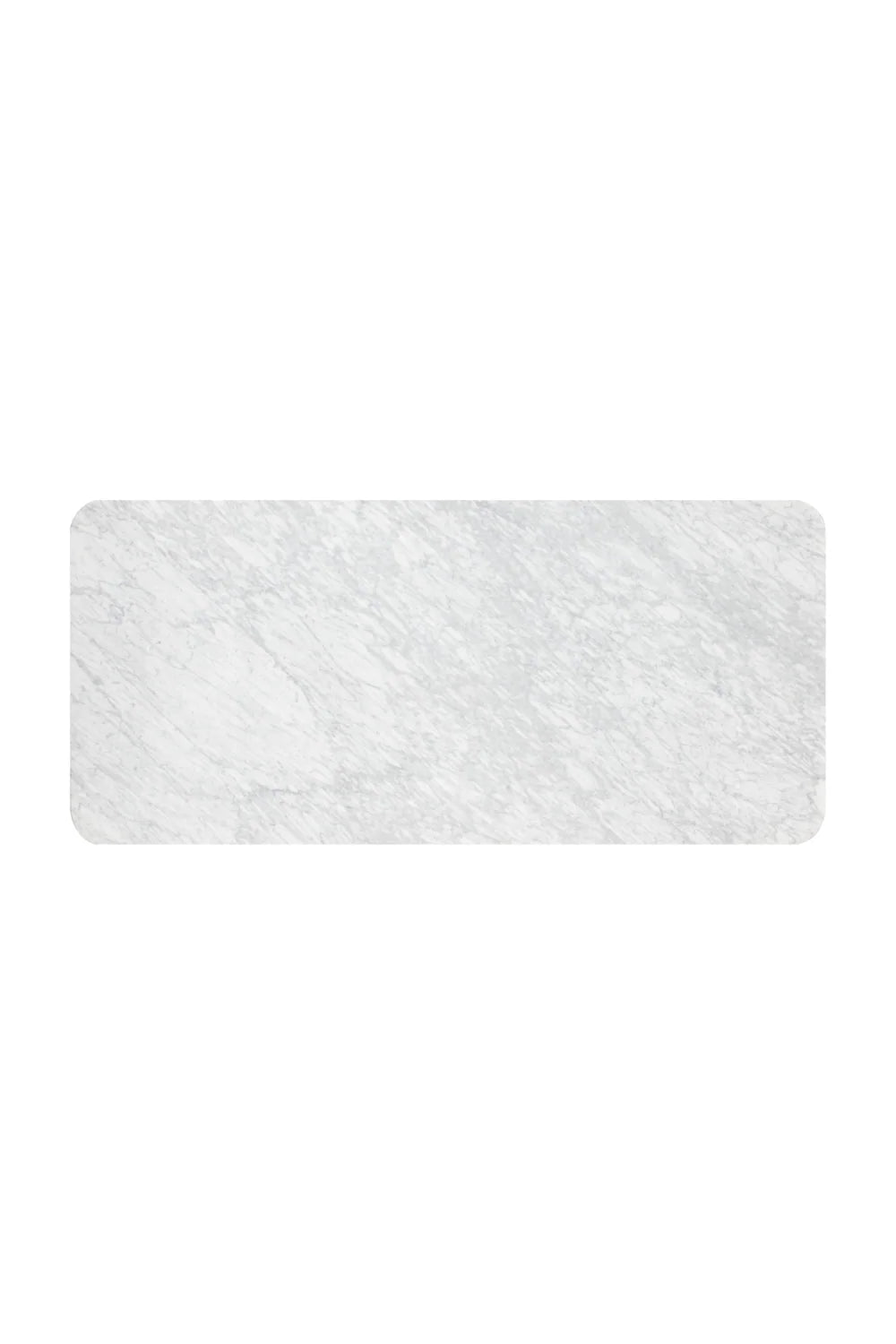 Luxury Ambrosia White Marble Dining Table Modern Italian Style for Villa