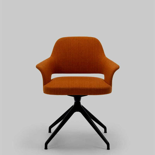 Luxury Amy Swivel Armchair Modern Italian Style for Villa