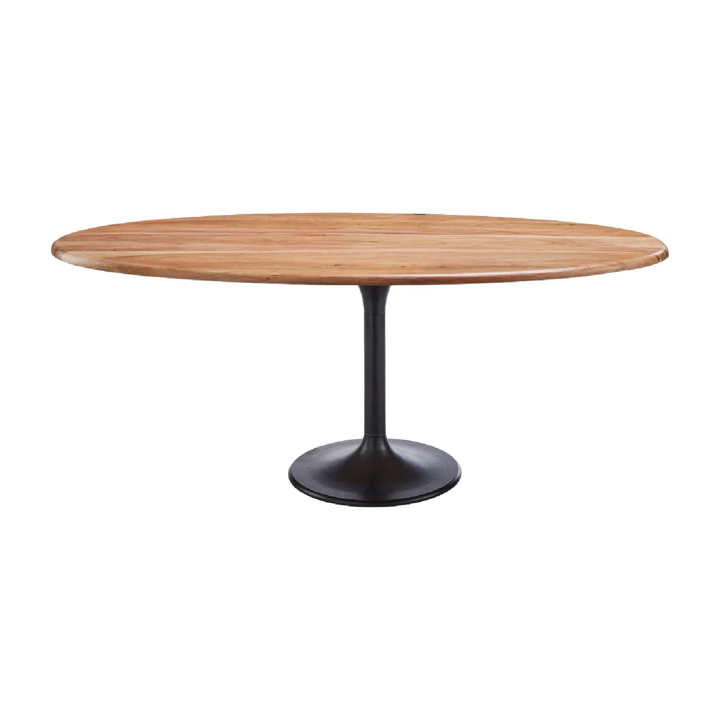 Luxury Anatalia Oval Pedestal Dining Table Modern Italian Style for Villa