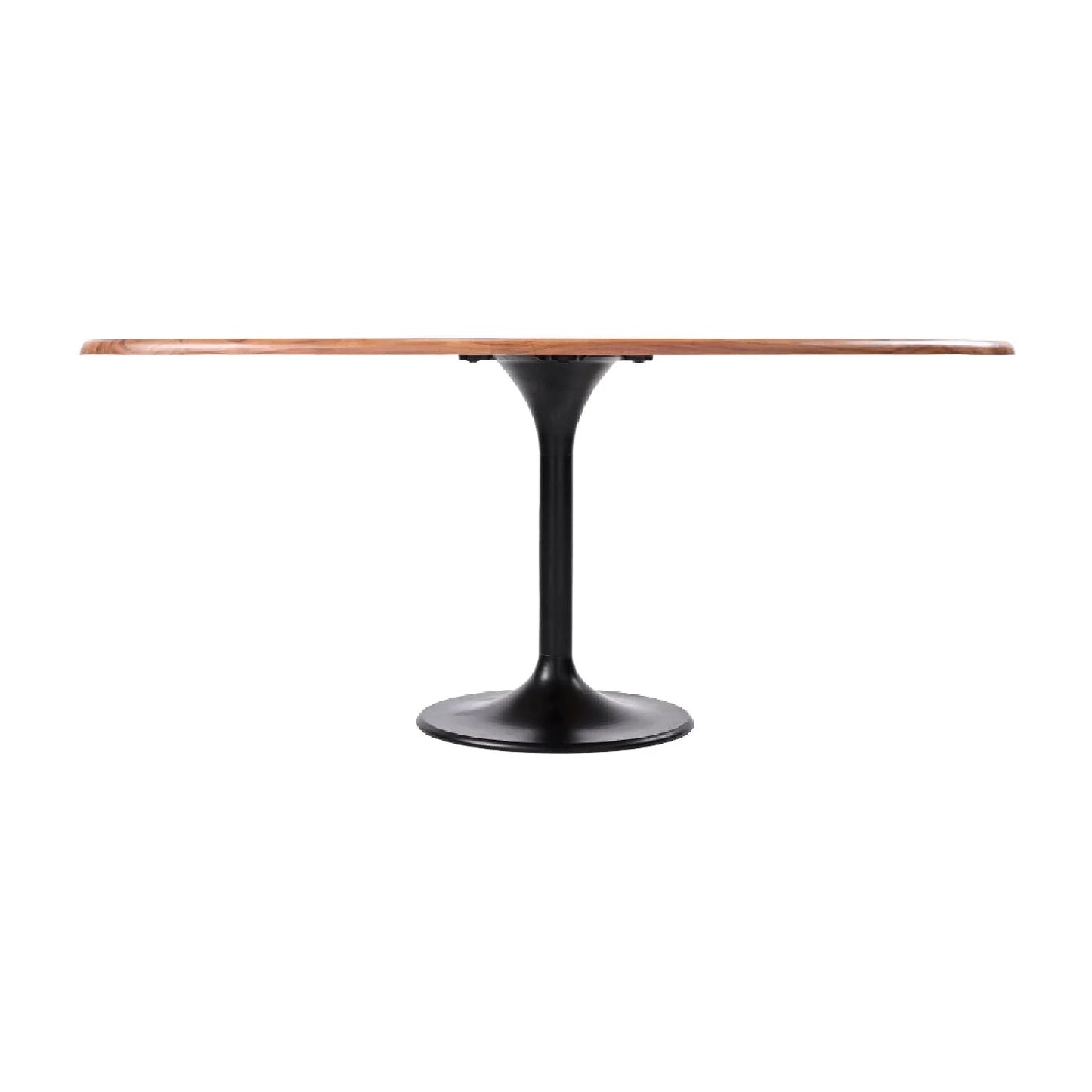 Luxury Anatalia Oval Pedestal Dining Table Modern Italian Style for Villa
