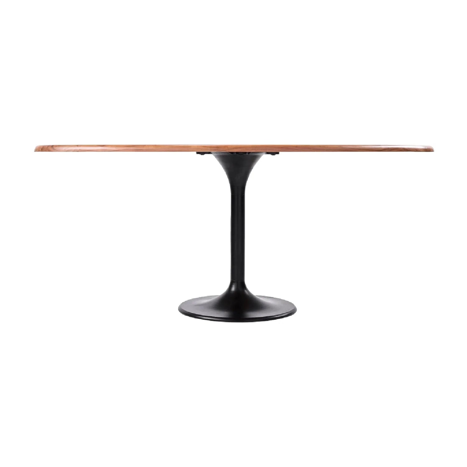Luxury Anatalia Oval Pedestal Dining Table Modern Italian Style for Villa