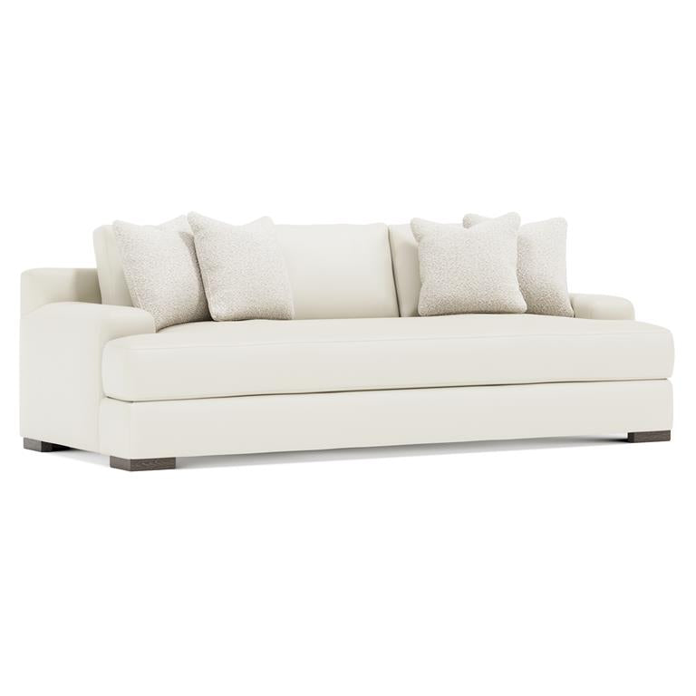 Luxury Andie Leather Sofa Modern Italian Style for Villa