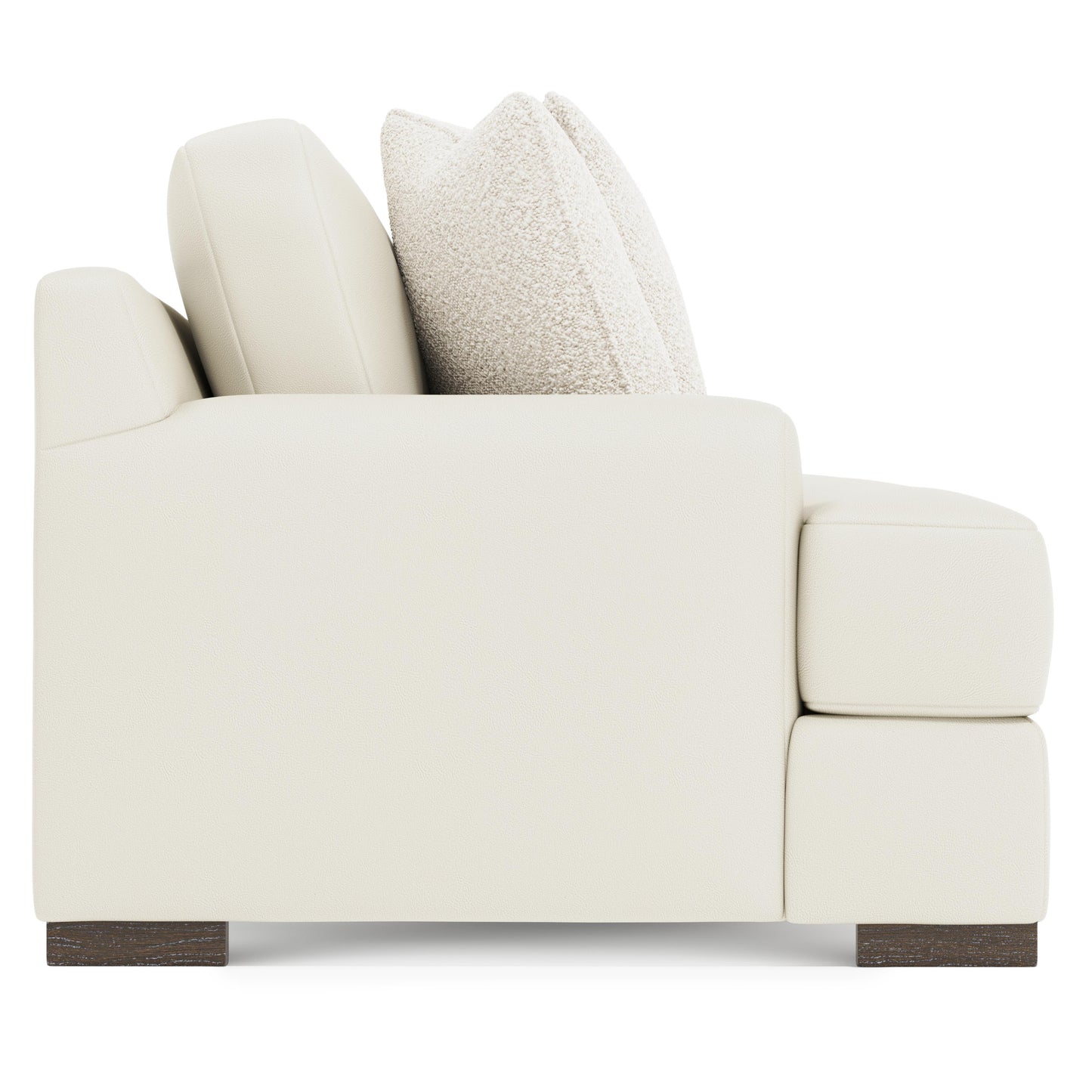 Luxury Andie Leather Sofa Modern Italian Style for Villa