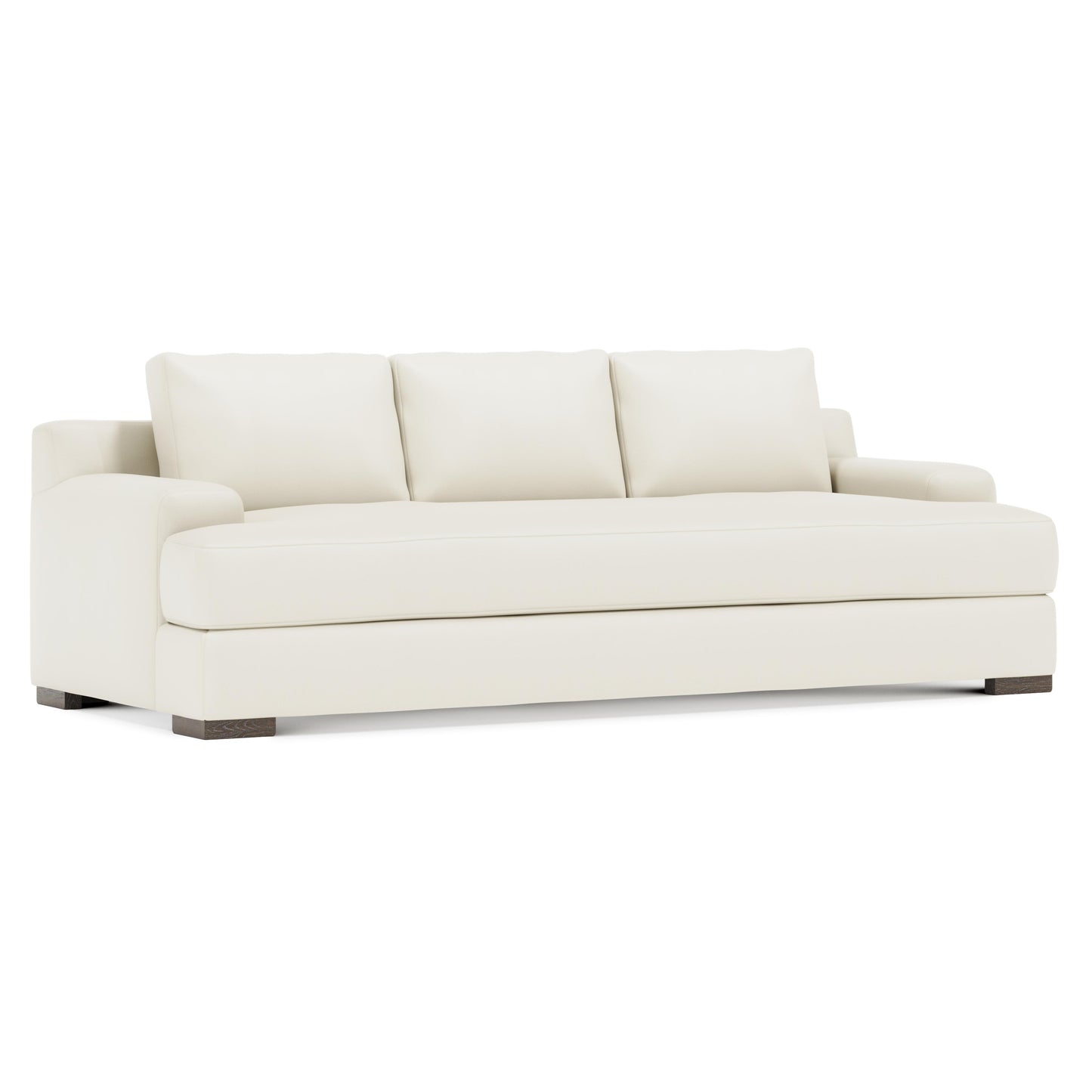 Luxury Andie Leather Sofa Modern Italian Style for Villa