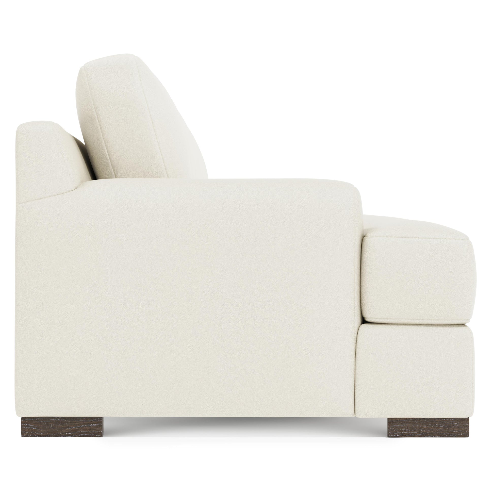 Luxury Andie Leather Sofa Modern Italian Style for Villa
