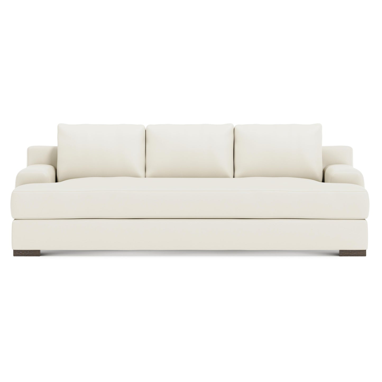 Luxury Andie Leather Sofa Modern Italian Style for Villa