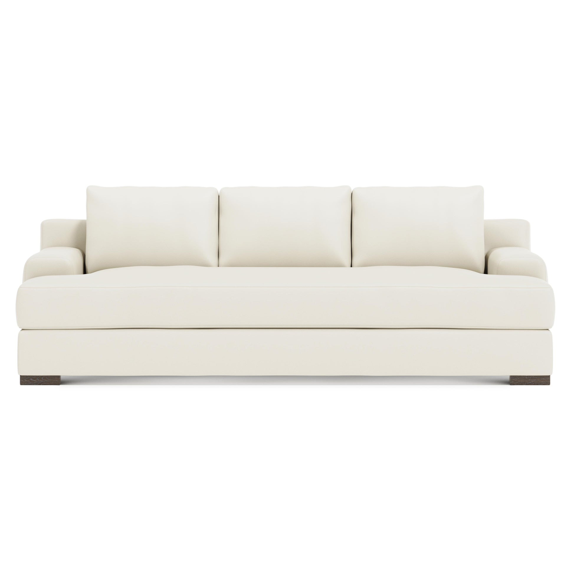 Luxury Andie Leather Sofa Modern Italian Style for Villa