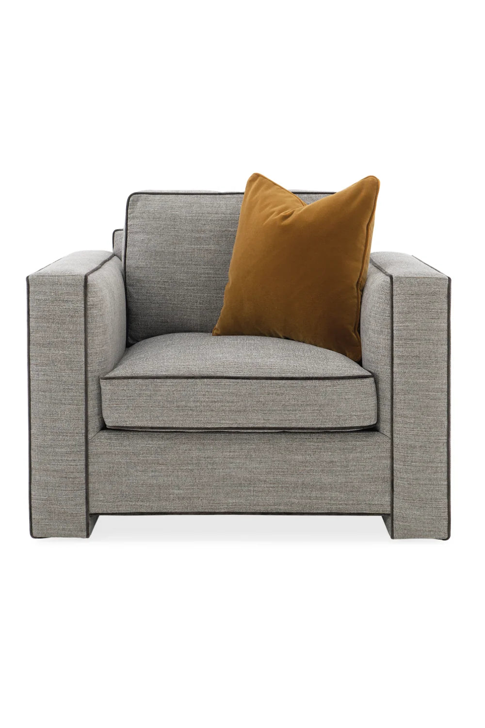Luxury Angular Contemporary Accent Chair European Style for Villa