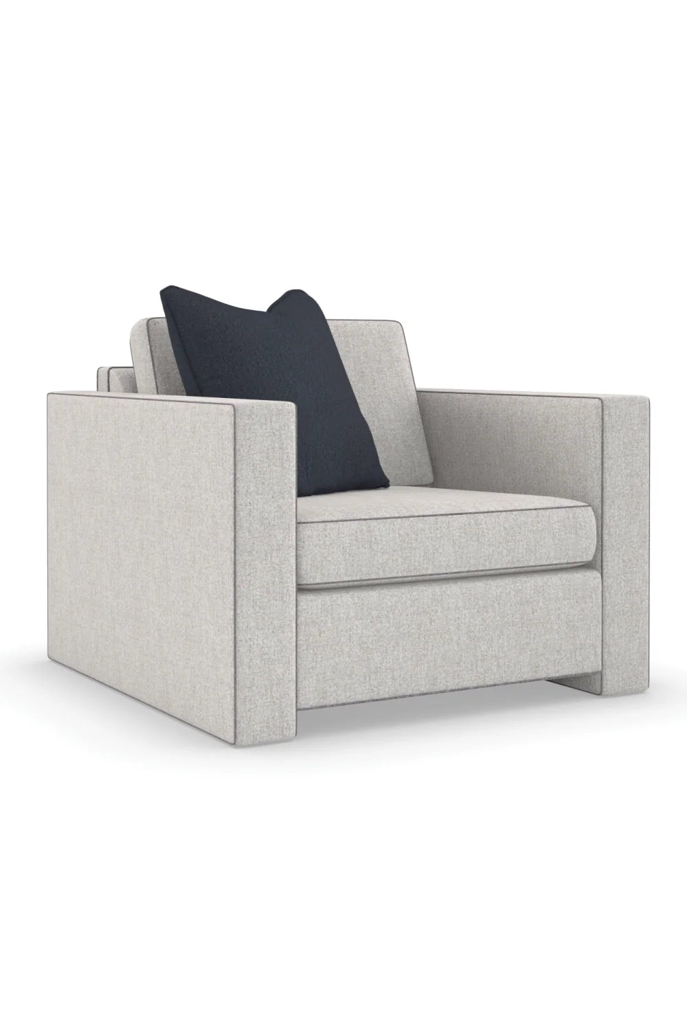 Luxury Angular Contemporary Accent Chair European Style for Villa