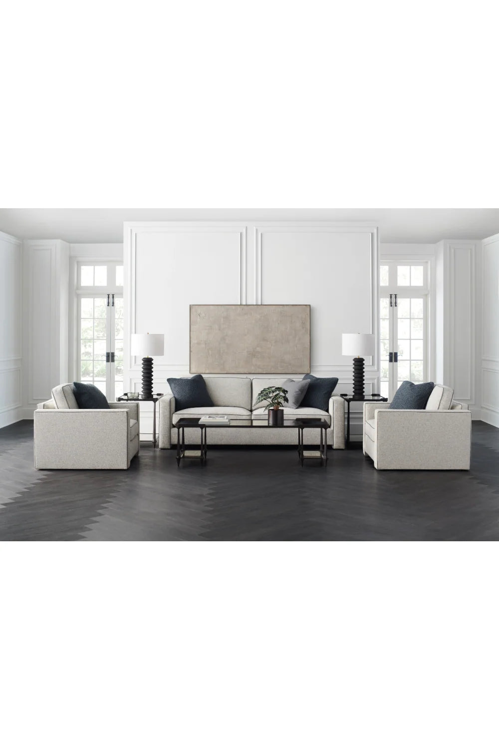 Luxury Angular Contemporary Accent Chair European Style for Villa