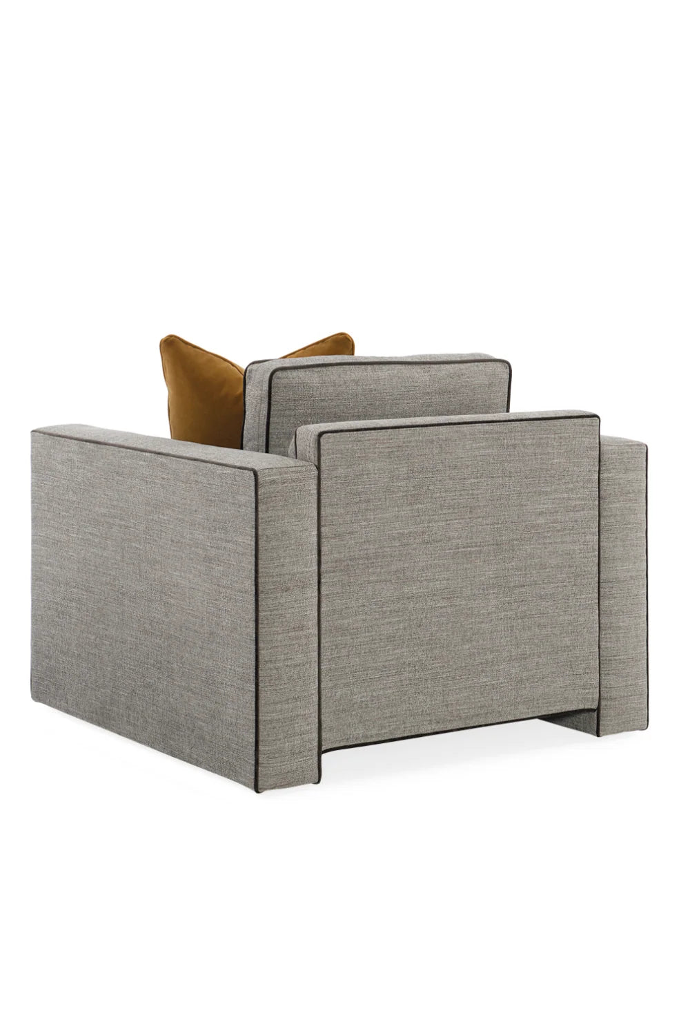 Luxury Angular Contemporary Accent Chair European Style for Villa