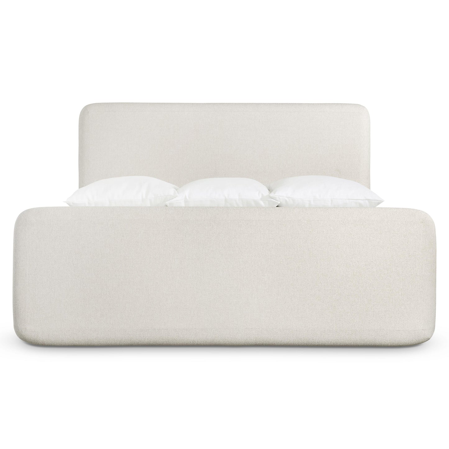 Luxury Antibes Fabric Panel Bed Modern Italian Style for Villa
