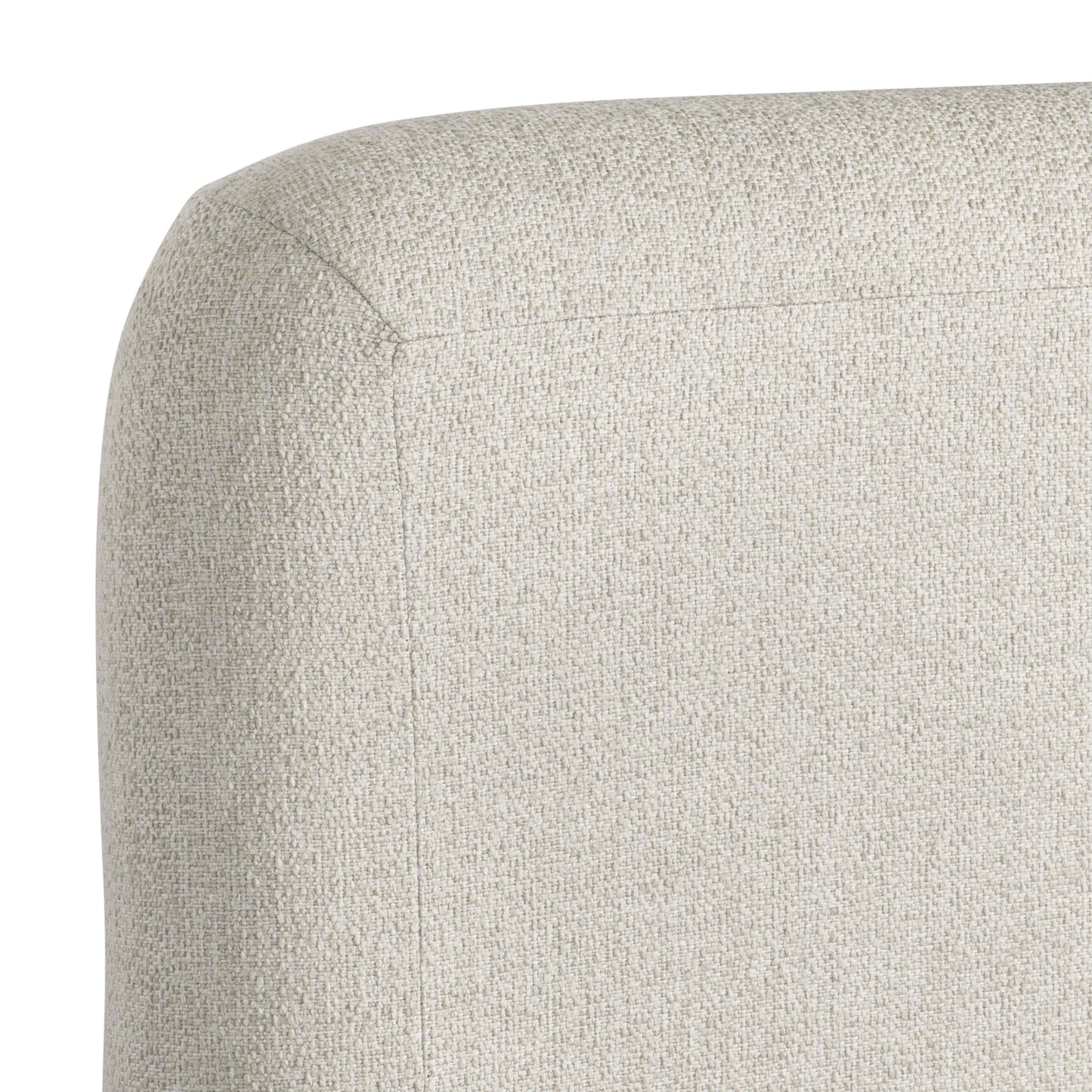 Luxury Antibes Fabric Panel Bed Modern Italian Style for Villa