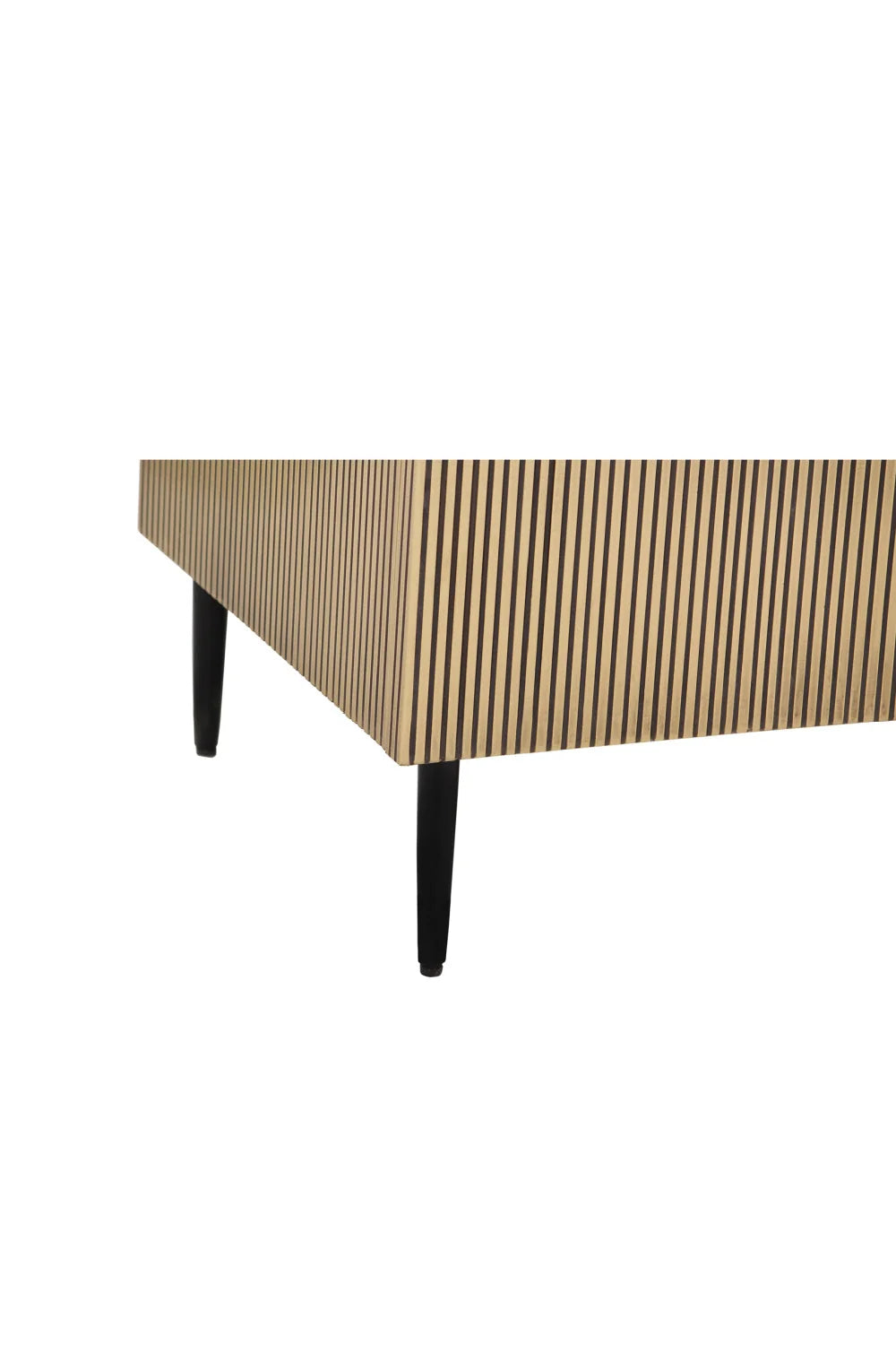 Luxury Antique Brass 2-Door Sideboard European Style for Villa