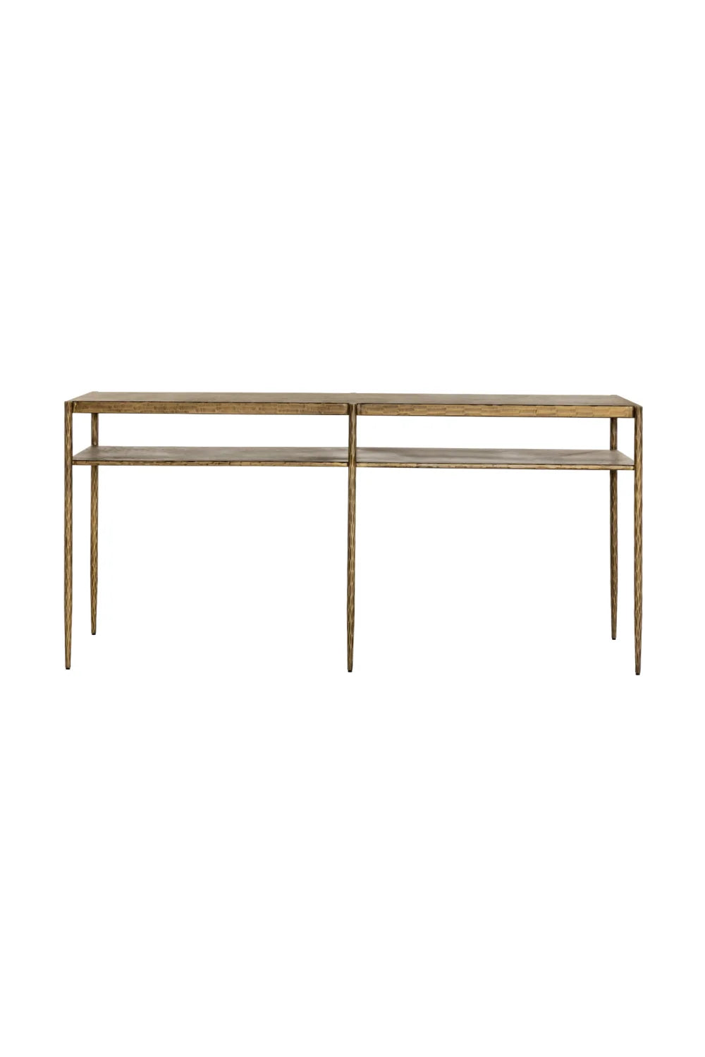 Luxury Antique Brass Console Table Modern Italian Style for Villa