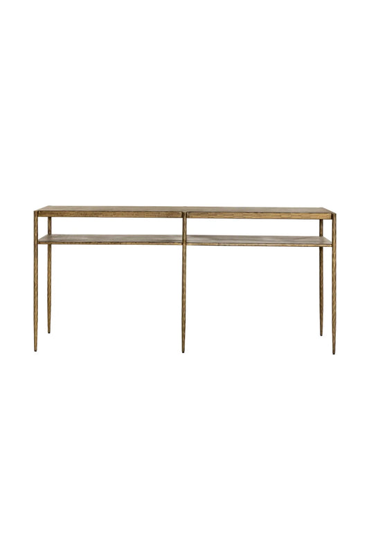 Luxury Antique Brass Console Table Modern Italian Style for Villa