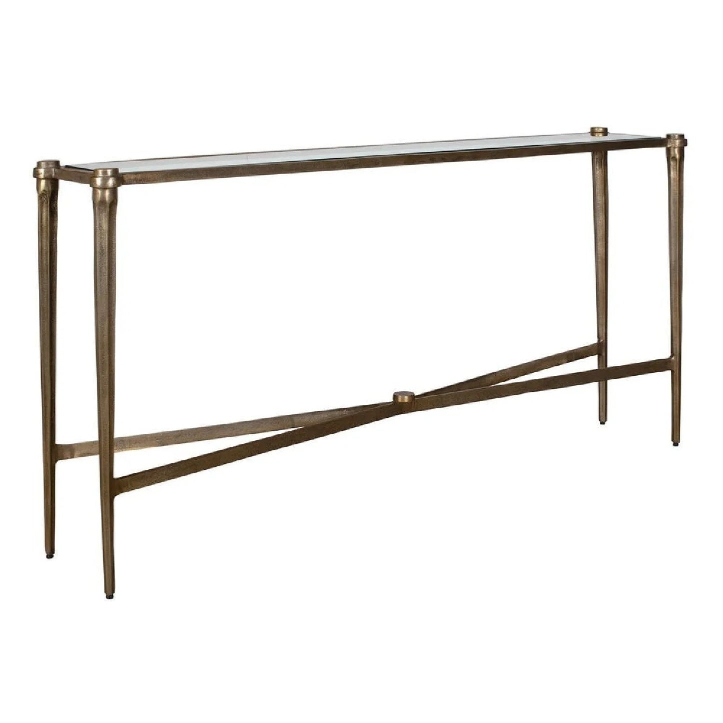 Luxury Antique Brass Console Table Modern Italian Style for Villa