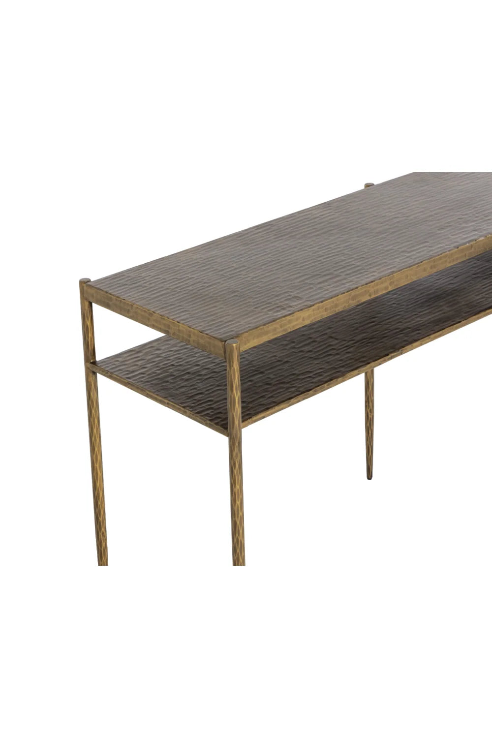 Luxury Antique Brass Console Table Modern Italian Style for Villa