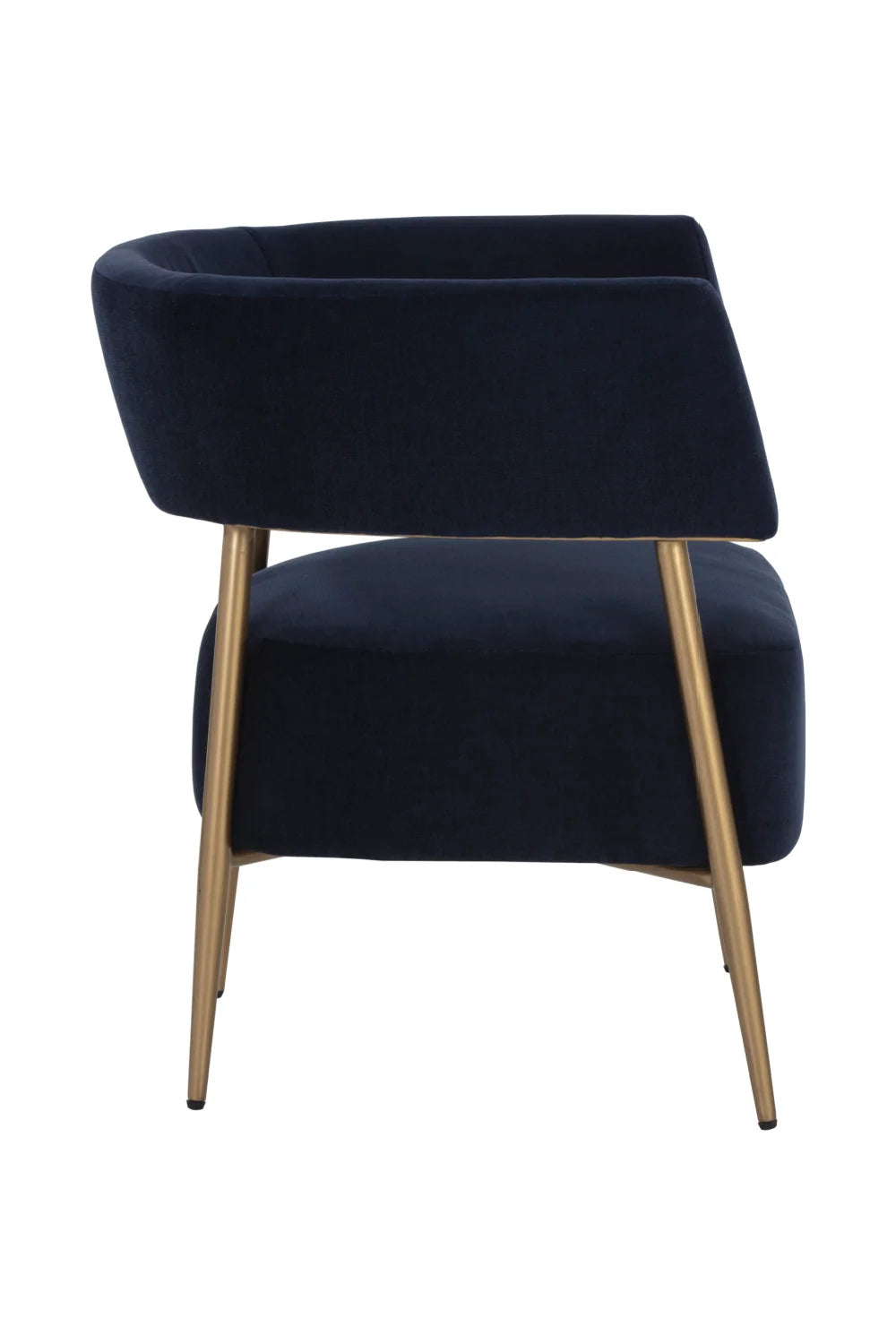Luxury Antique Brass Lounge Chair Modern Italian Style for Villa